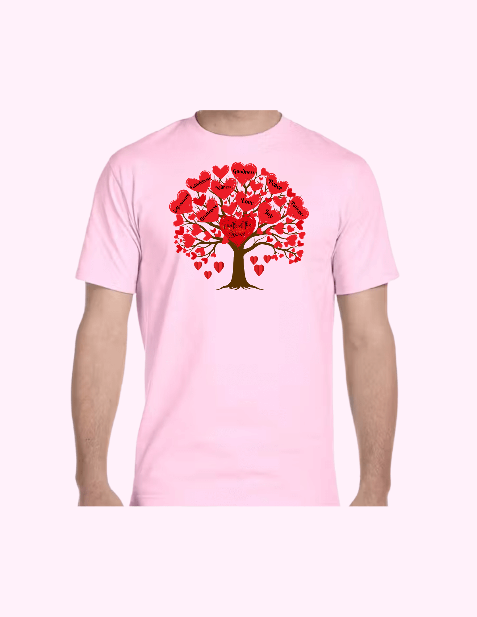 Fruits Of The Spirit - Adult T-Shirt featuring unique artwork, perfect for personal style and expression.