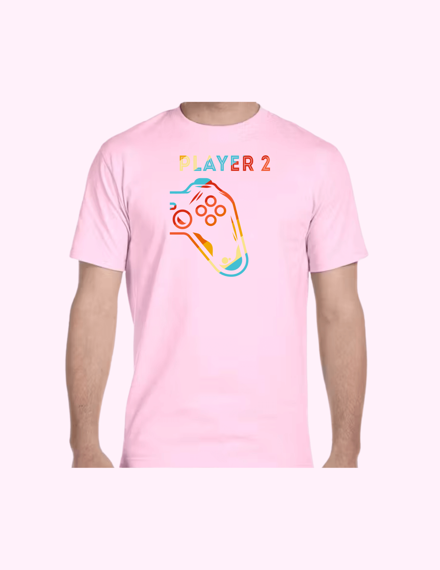 Player 2 - Adult T-Shirt featuring unique artwork, perfect for personal style and expression.