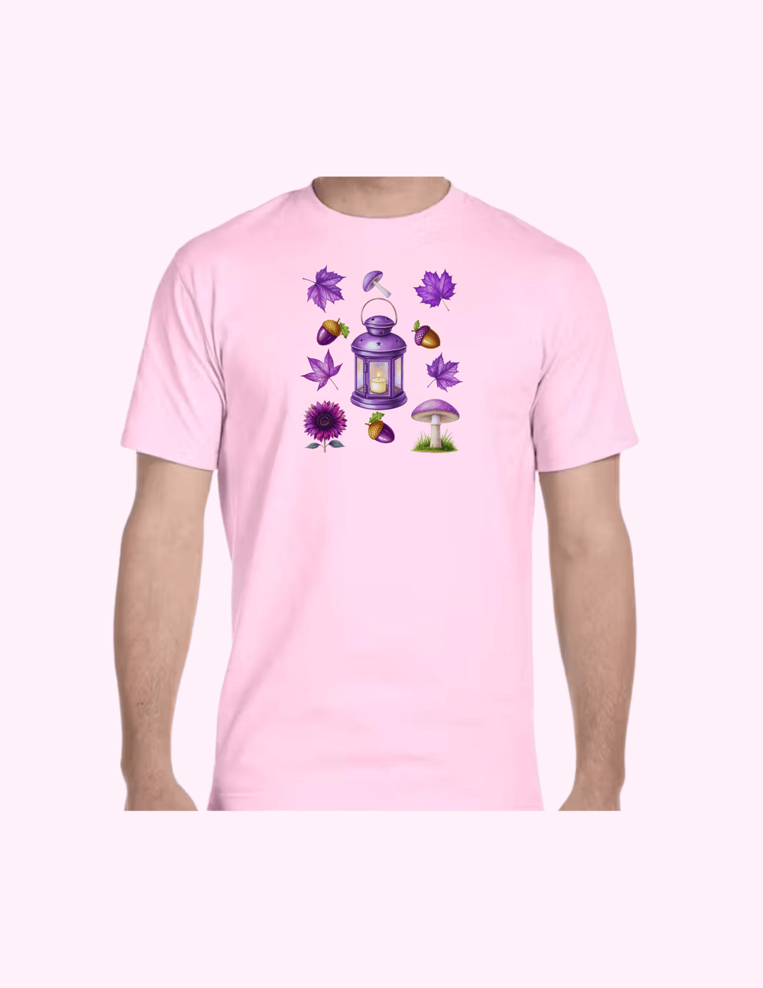 Purple Autumn - Adult T-Shirt