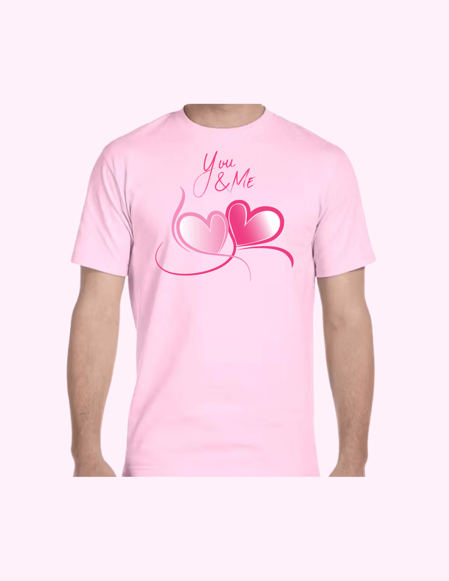 You & Me - Adult T-Shirt featuring unique artwork, perfect for personal style and expression.