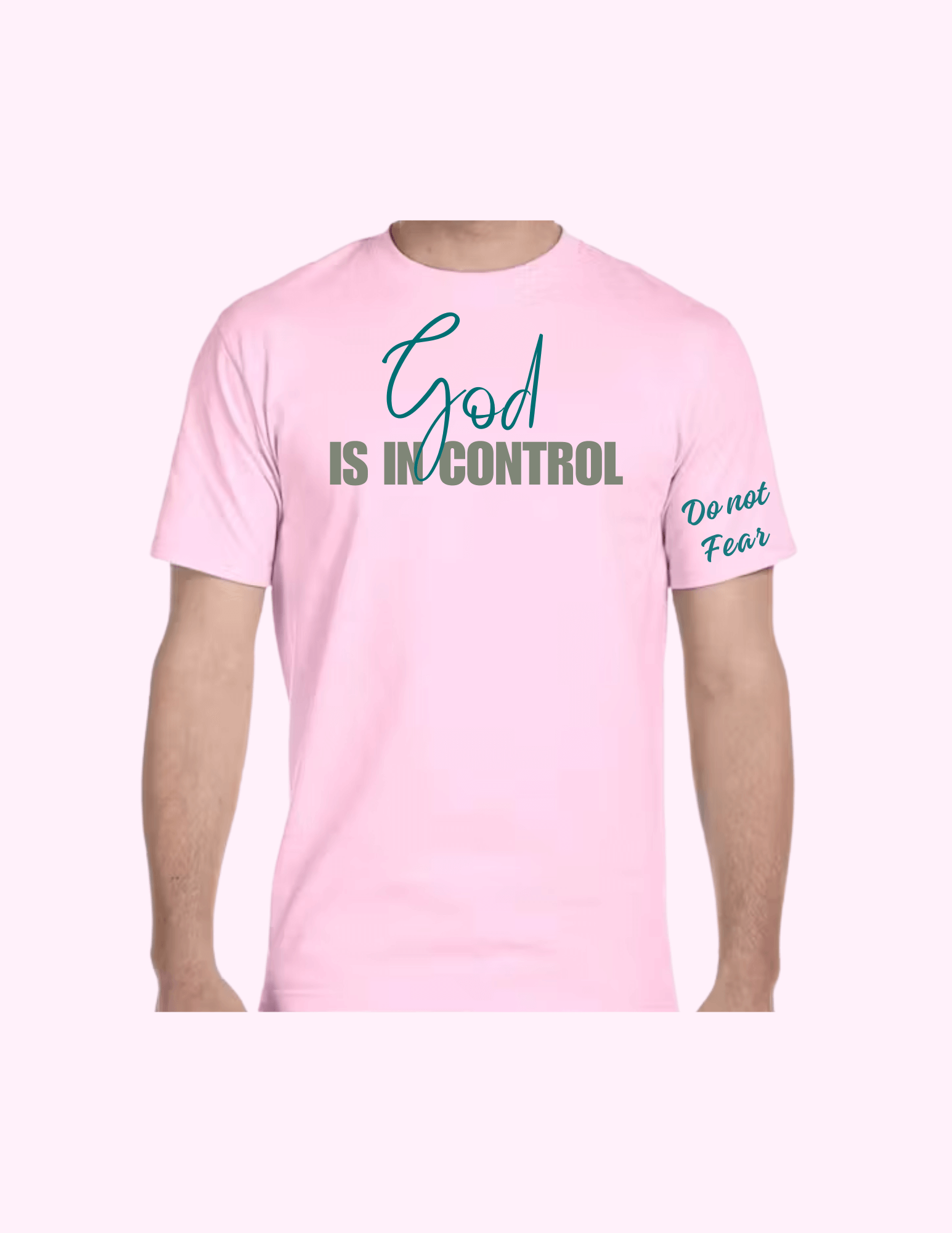 God Is In Control - Adult T-Shirt featuring unique artwork, perfect for personal style and expression.