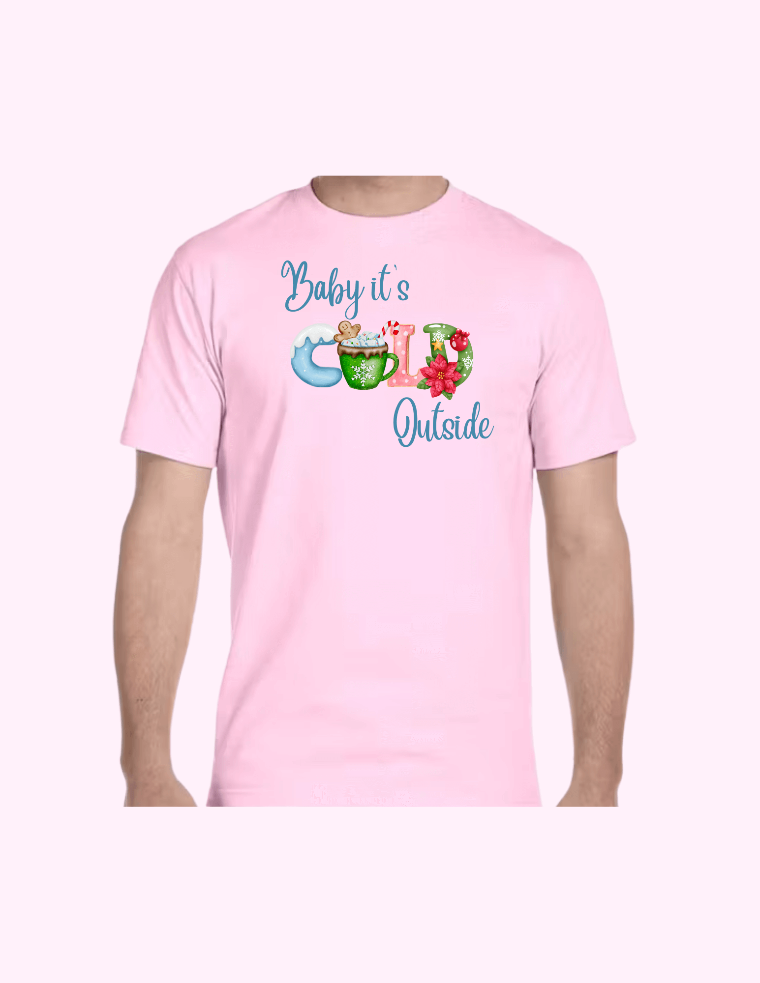 It's Cold Outside - Adult T-Shirt featuring unique artwork, perfect for personal style and expression.