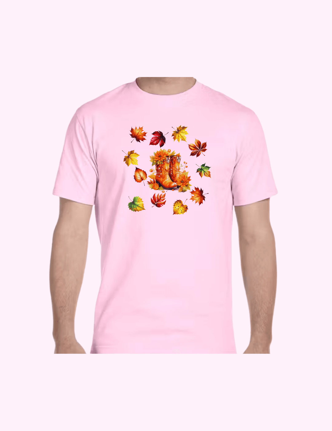 Autumn On Boots - Adult T-Shirt