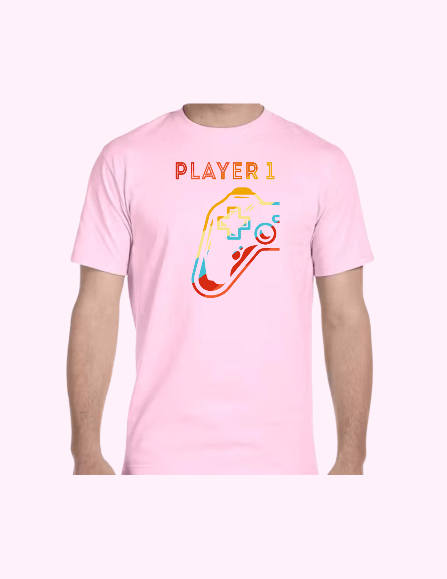 Player 1 - Adult T-Shirt featuring unique artwork, perfect for personal style and expression.