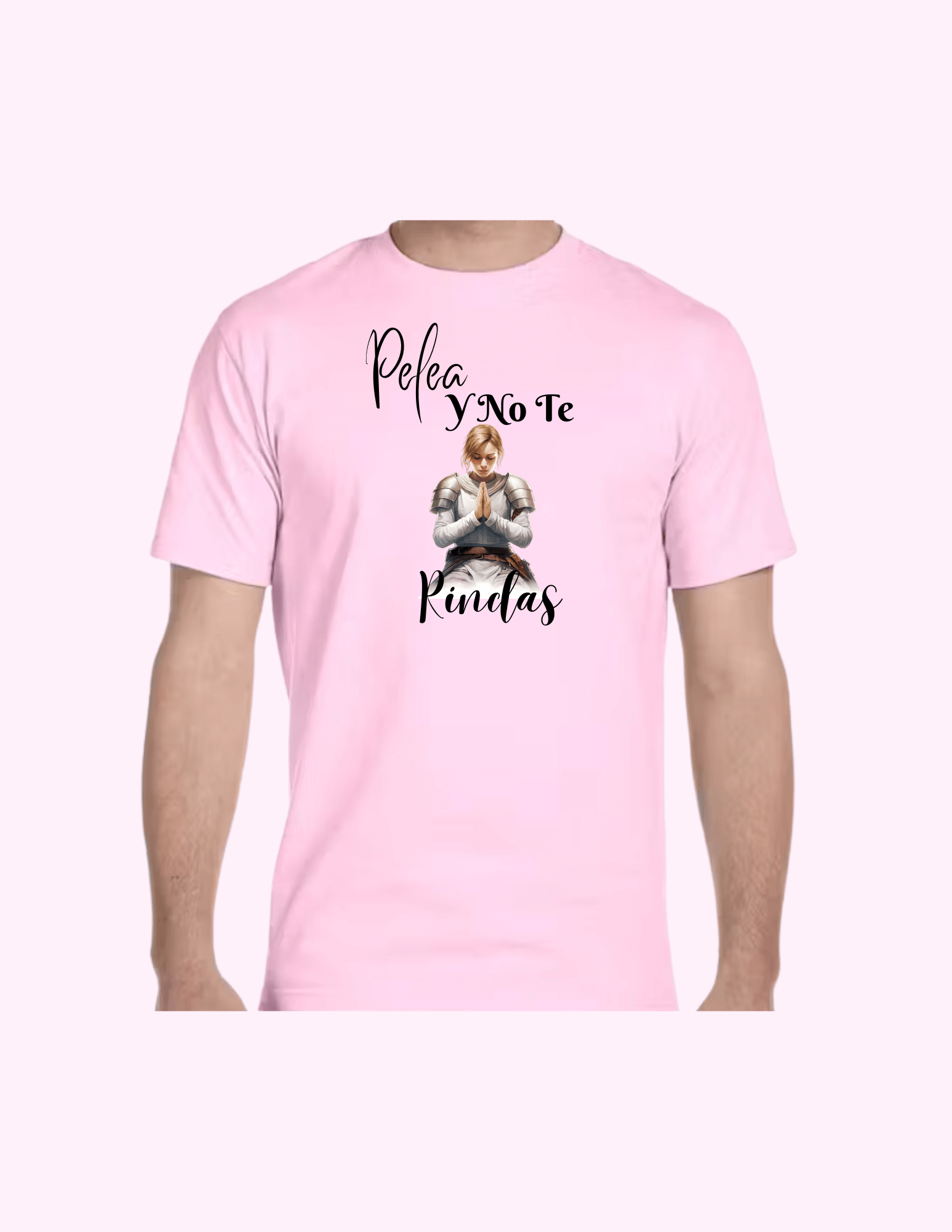 Pelea Y No Te Rindas (Woman) - Adult T-Shirt featuring unique artwork, perfect for personal style and expression.