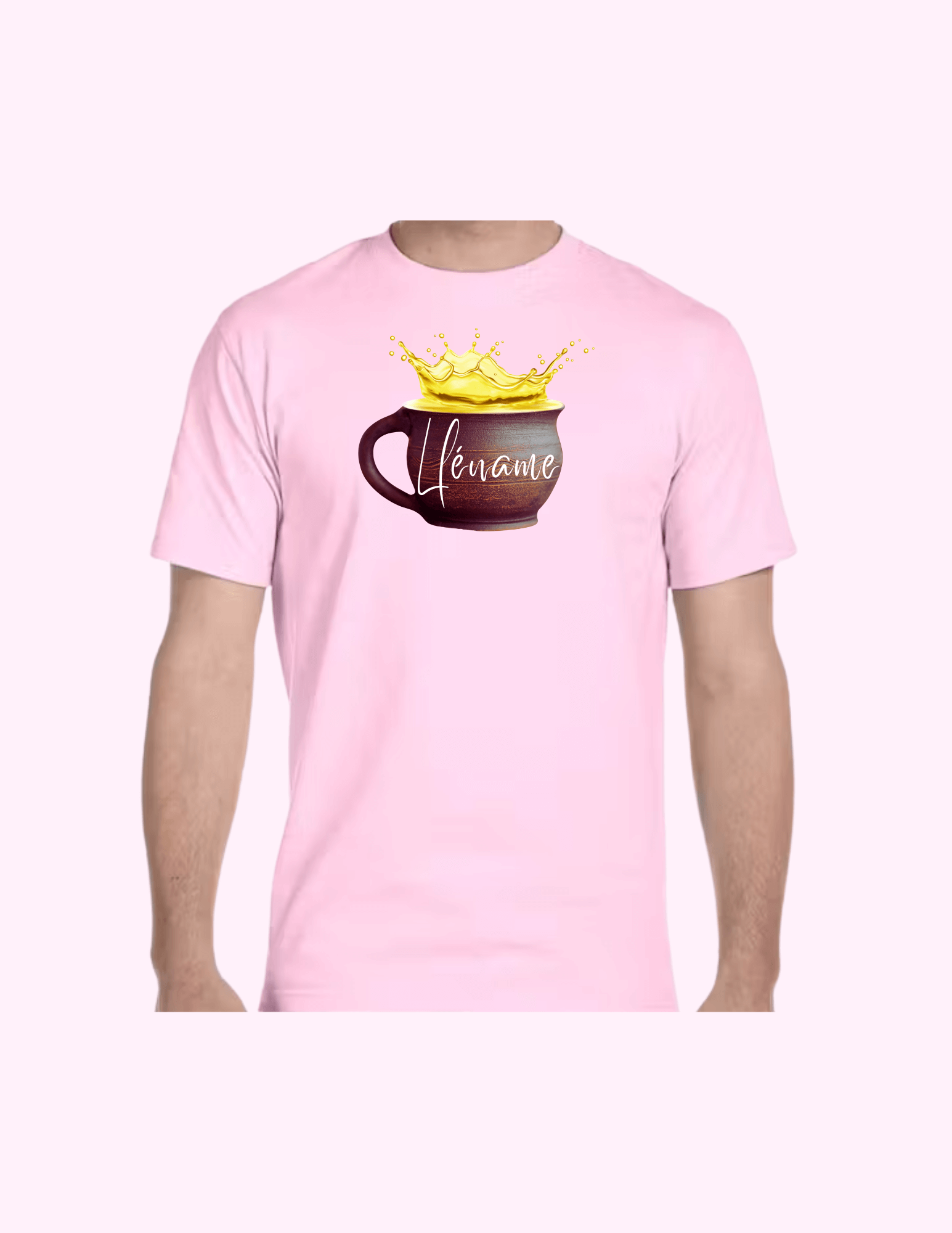 Lléname - Adult T-Shirt featuring unique artwork, perfect for personal style and expression.