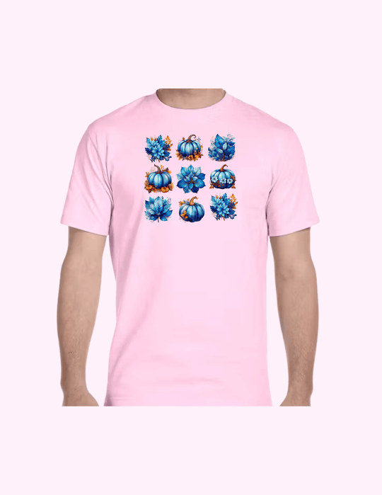 Blue Pumpkin - Adult T-Shirt