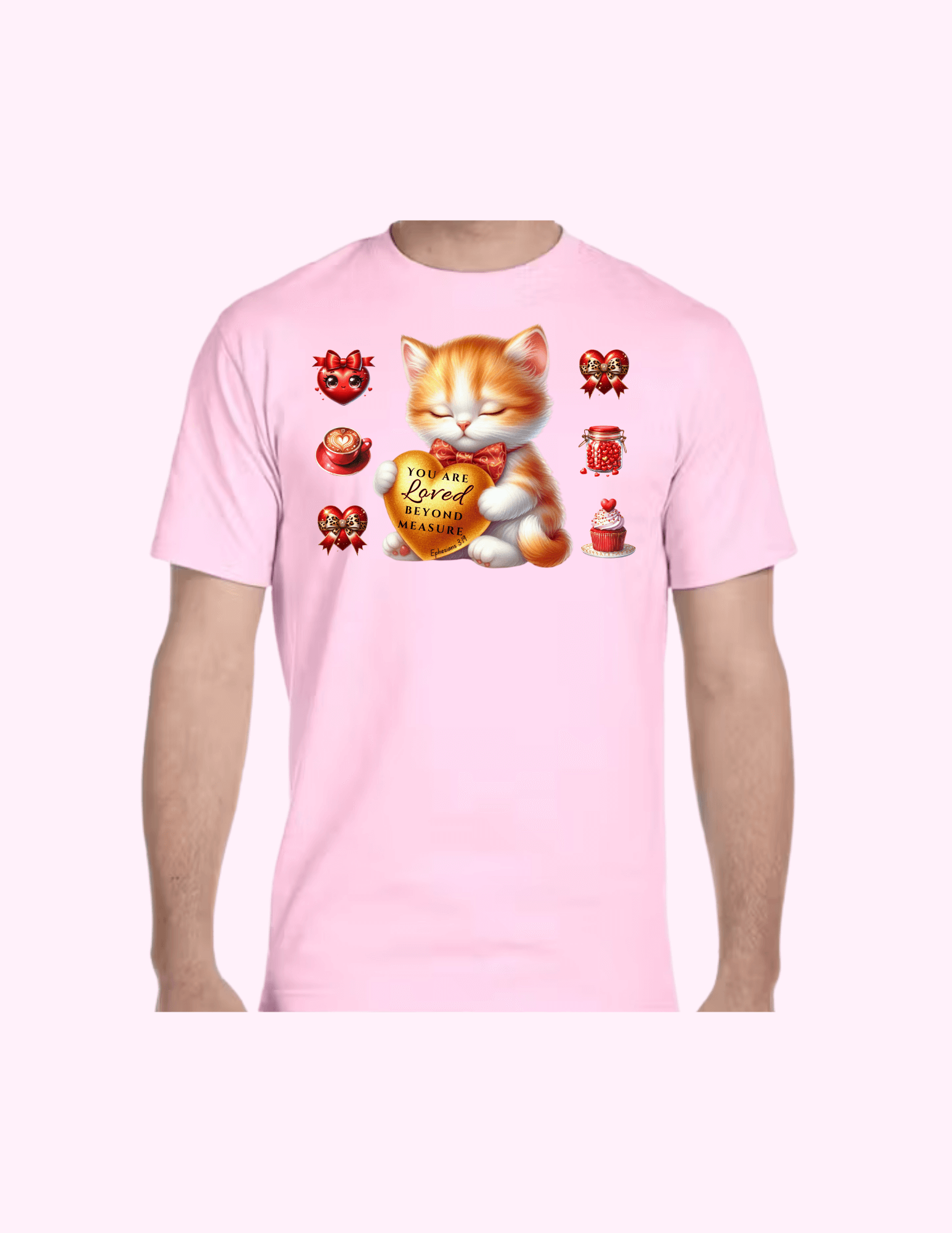 You Are Loved - Adult T-Shirt featuring unique artwork, perfect for personal style and expression.
