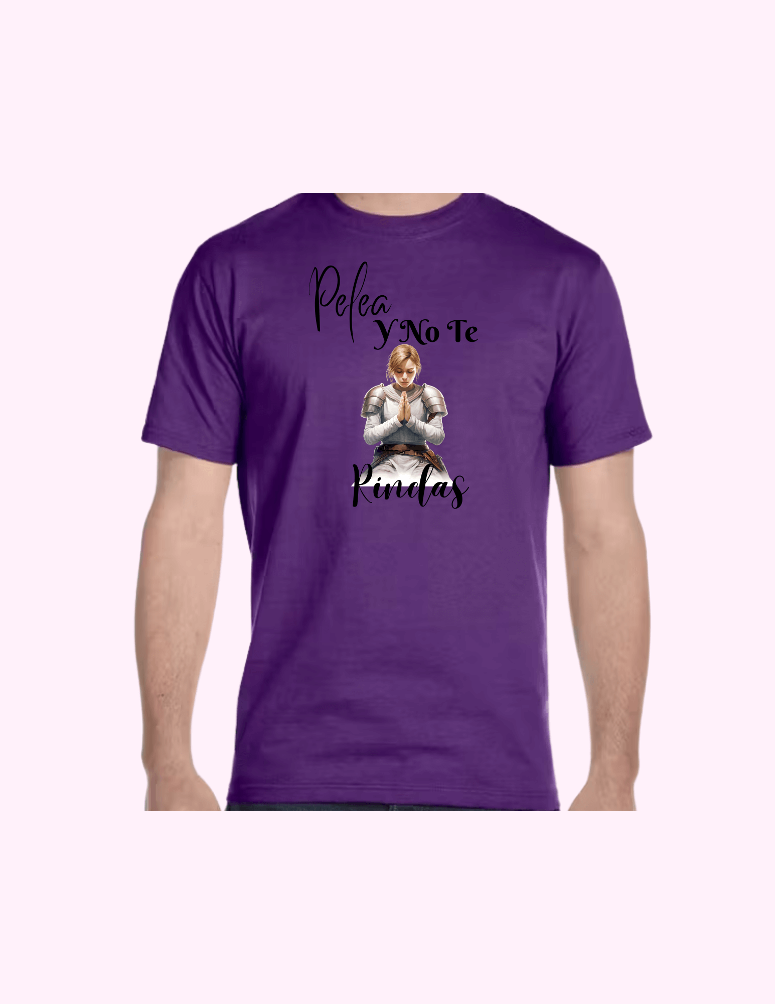 Pelea Y No Te Rindas (Woman) - Adult T-Shirt featuring unique artwork, perfect for personal style and expression.