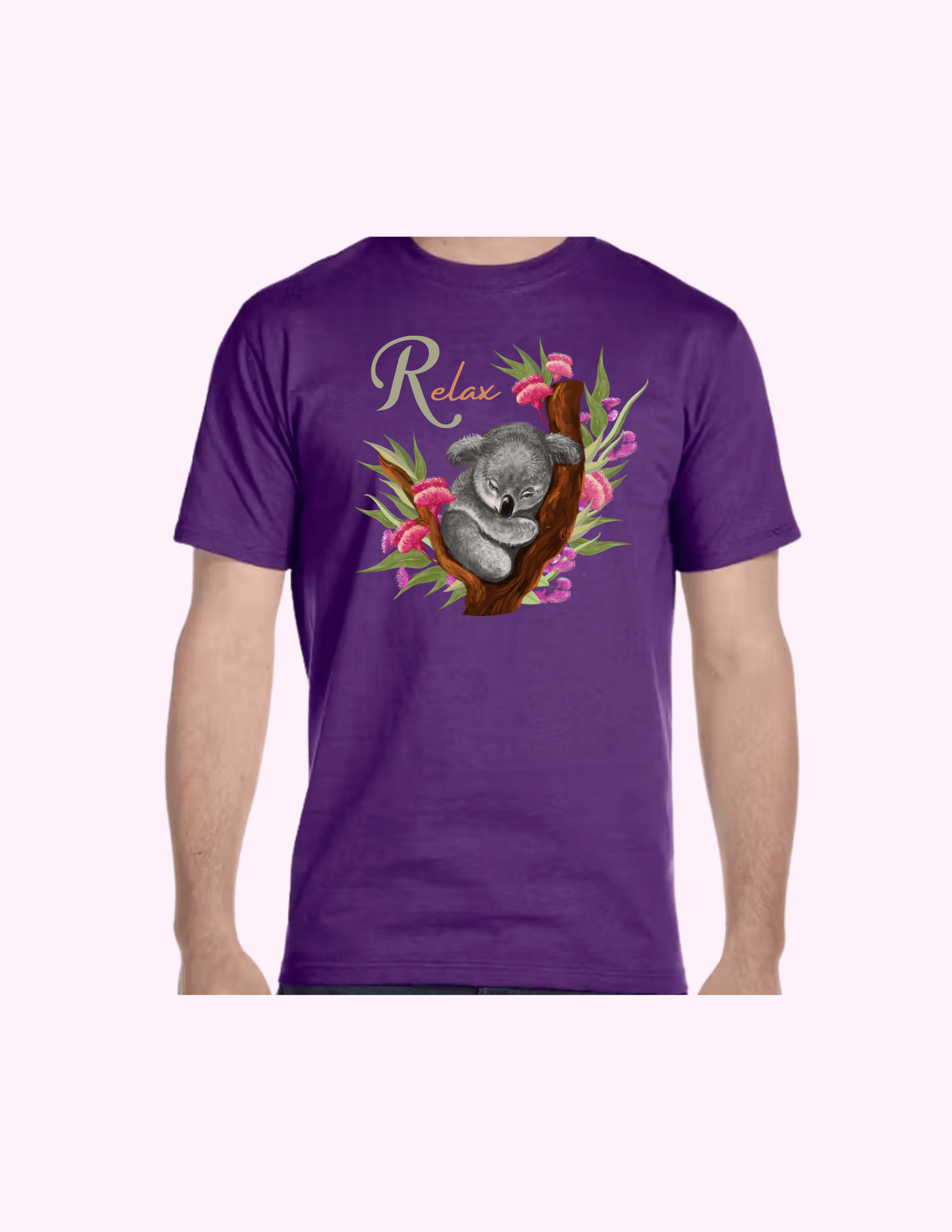 Relax - Adult T-Shirt featuring unique artwork, perfect for personal style and expression.