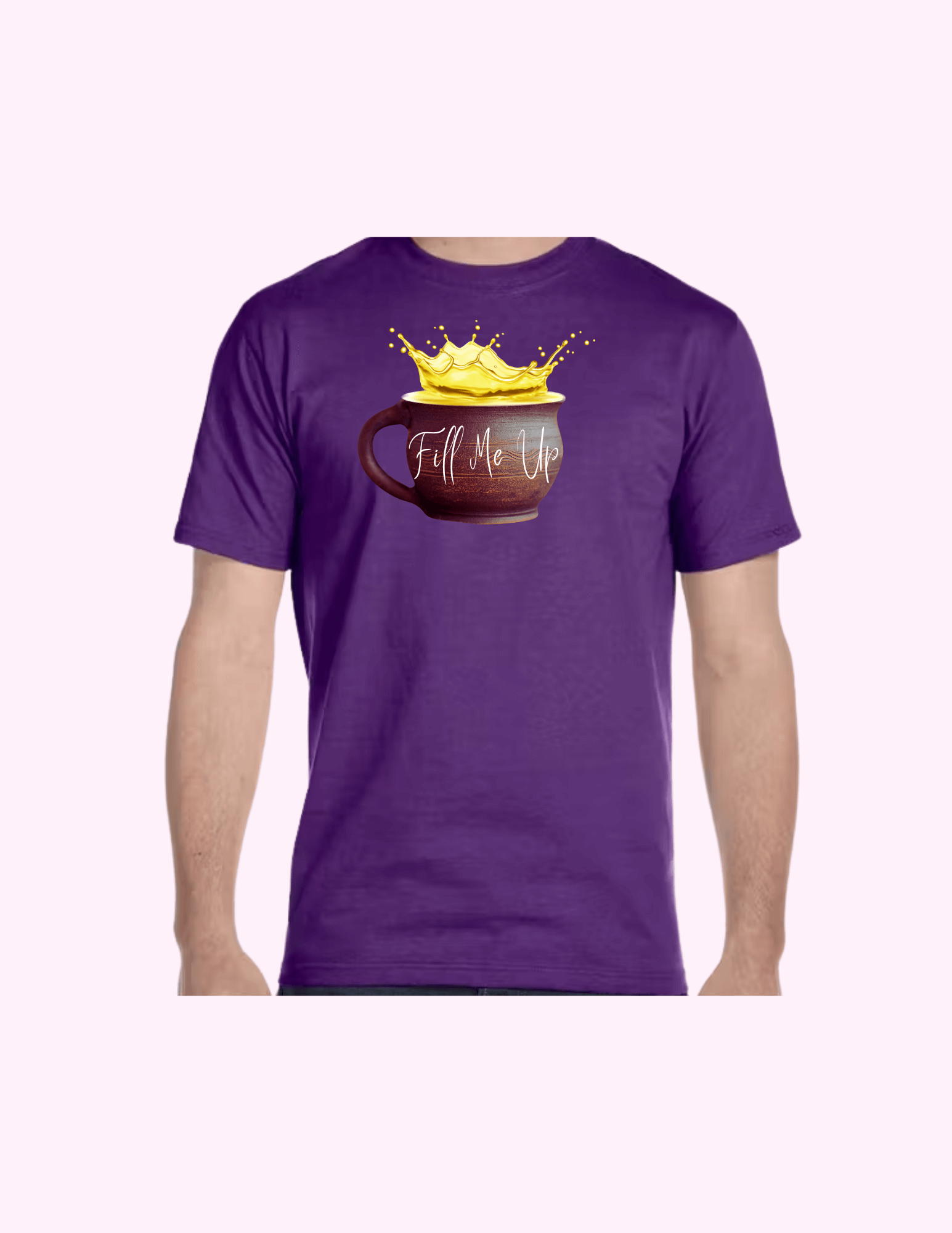 Fill Me Up - Adult T-Shirt featuring unique artwork, perfect for personal style and expression.