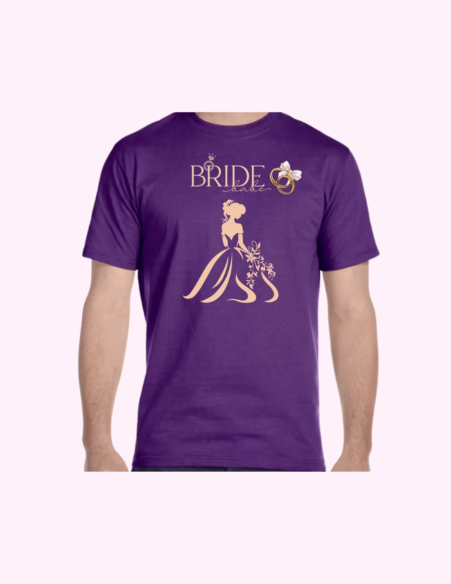 Bride - Adult T-Shirt featuring unique artwork, perfect for personal style and expression.