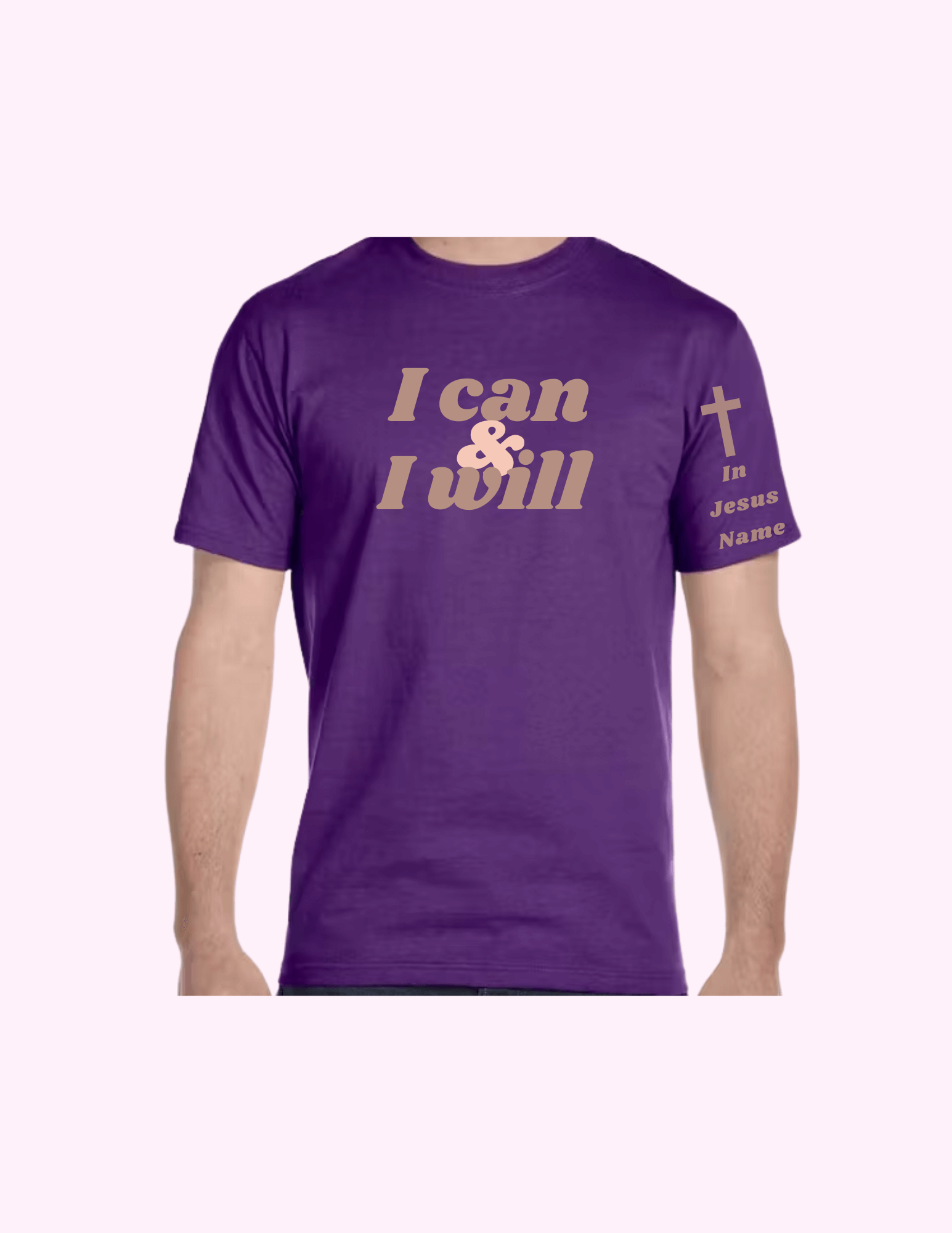 I Can & I Will - Adult T-Shirt featuring unique artwork, perfect for personal style and expression.
