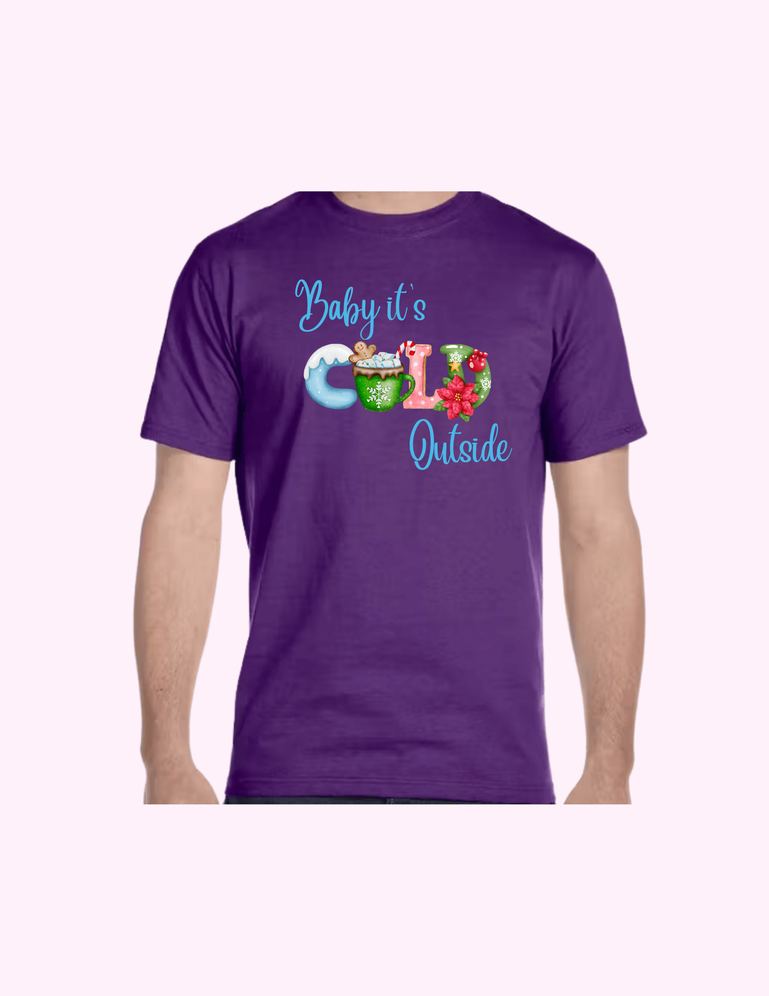 It's Cold Outside - Adult T-Shirt featuring unique artwork, perfect for personal style and expression.