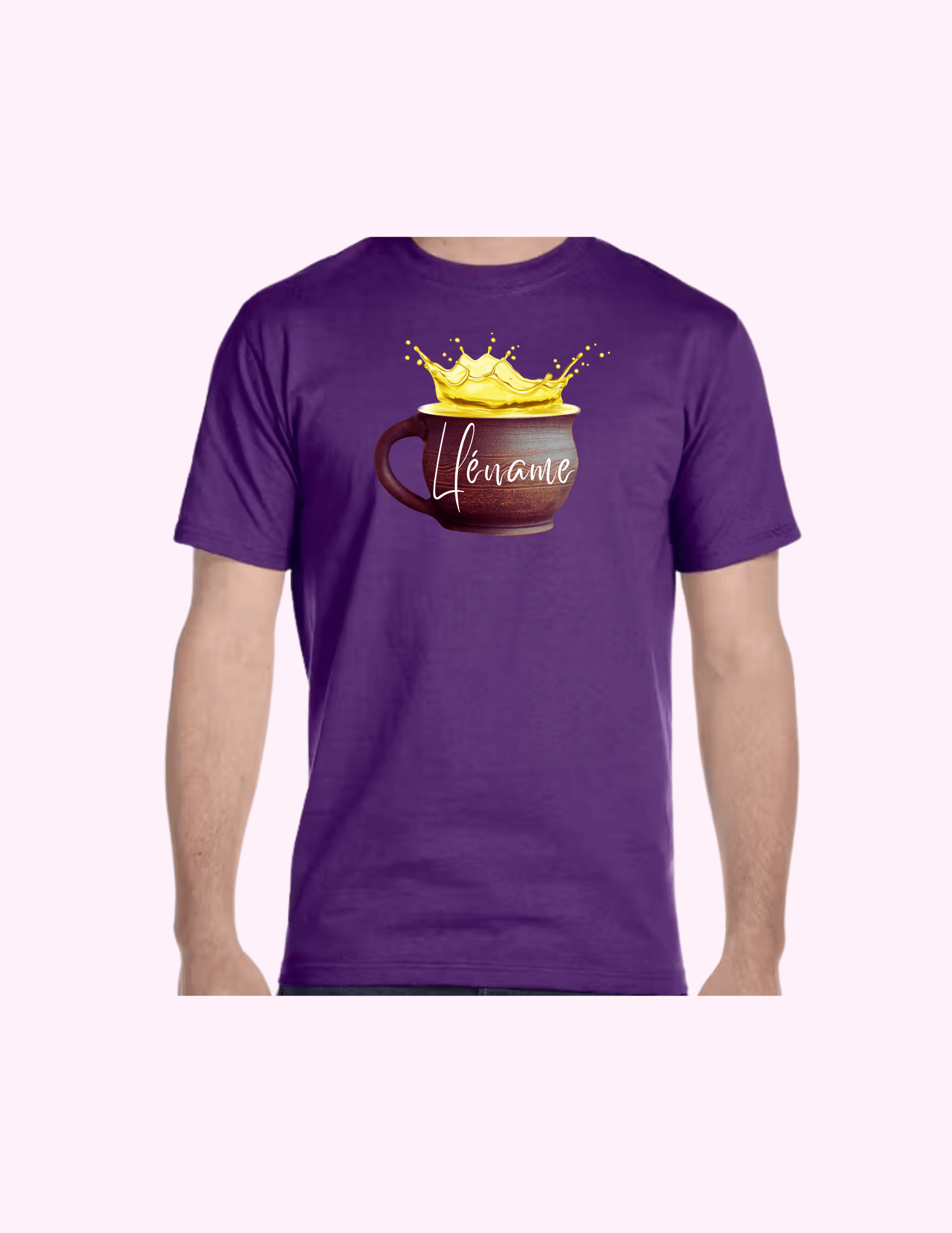 Lléname - Adult T-Shirt featuring unique artwork, perfect for personal style and expression.