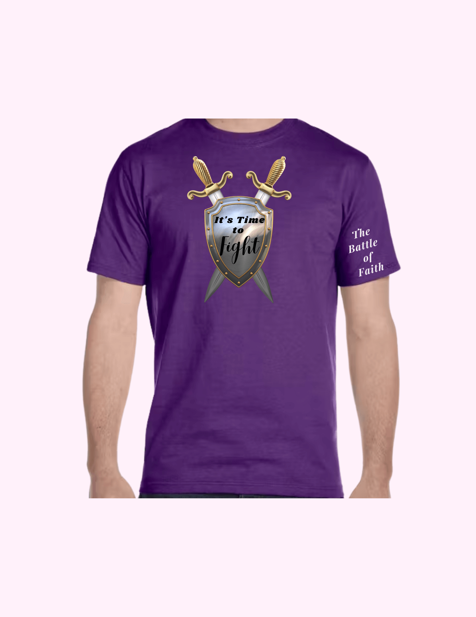 It's Time To Fight - Adult T-Shirt featuring unique artwork, perfect for personal style and expression.