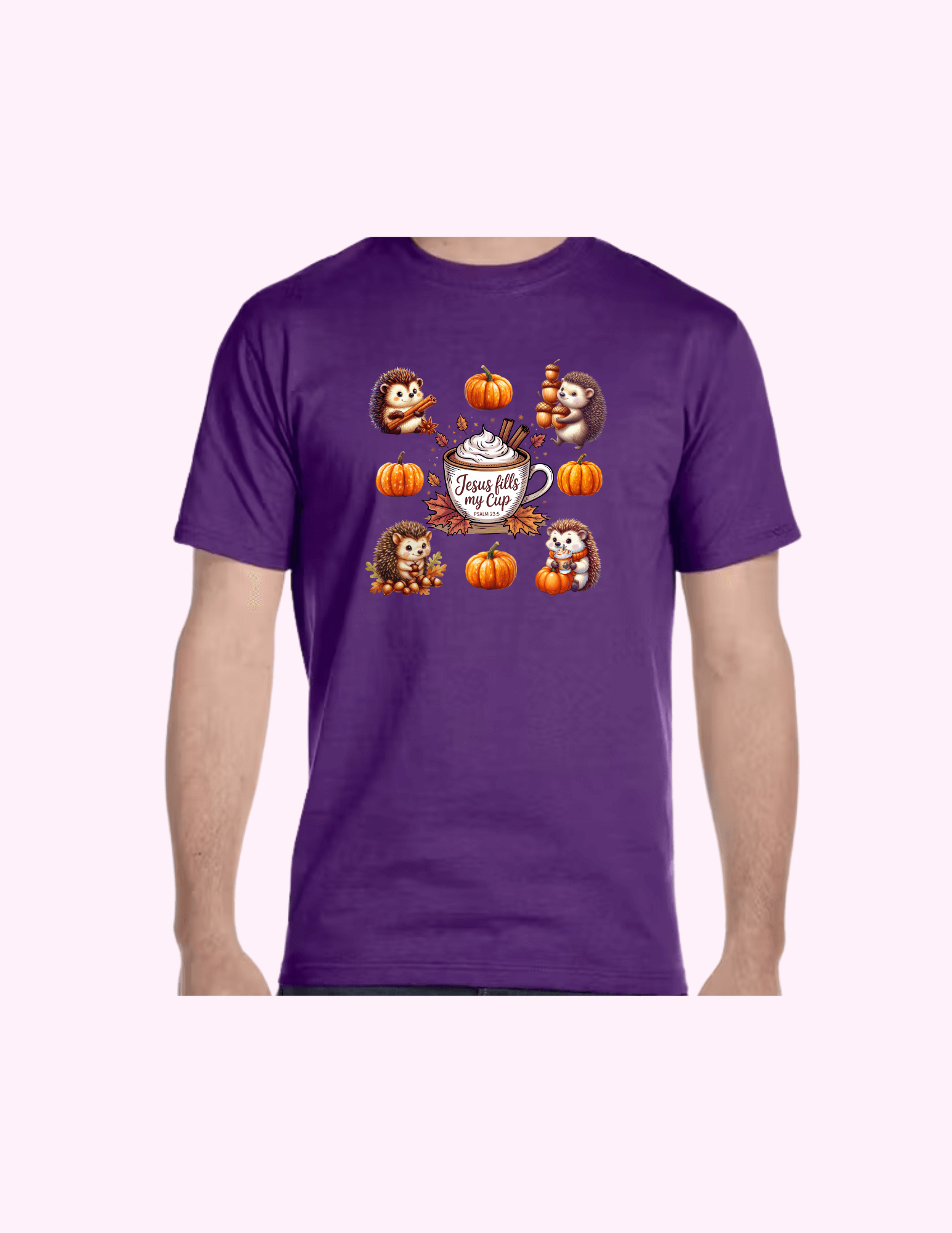 Jesus Fills My Cup - Adult T-Shirt