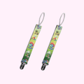 Dino - Baby Pacifier Clip Holder featuring unique artwork, perfect for personal style and expression.