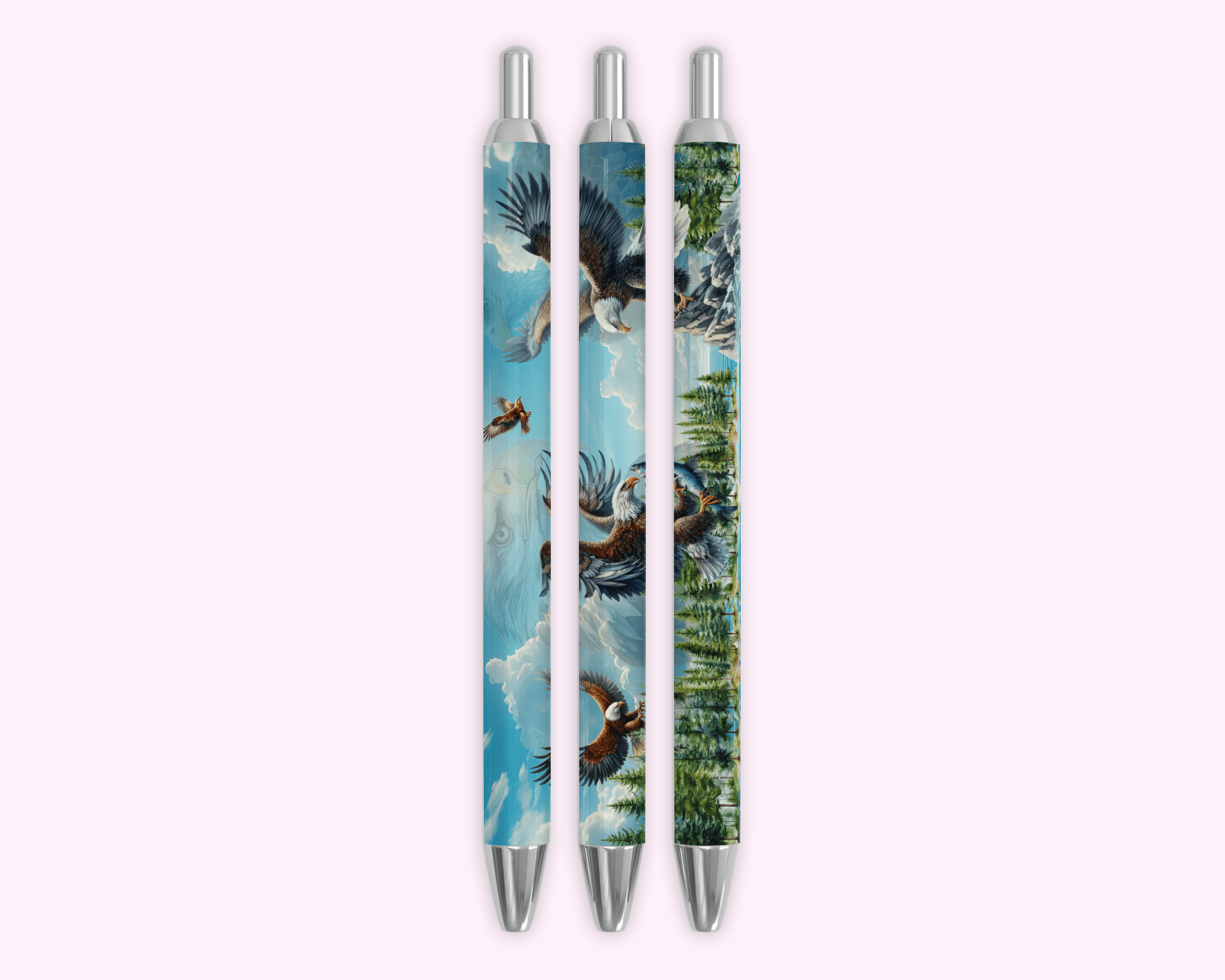 Eagle Pen featuring unique artwork, perfect for personal style and expression.