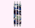 Blue / Green Camouflage Pen featuring unique artwork, perfect for personal style and expression.