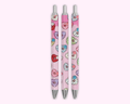 Donut Hearts Pen featuring unique artwork, perfect for personal style and expression.