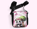 Pink Koala - Crossbody Small Bag featuring unique artwork, perfect for personal style and expression.
