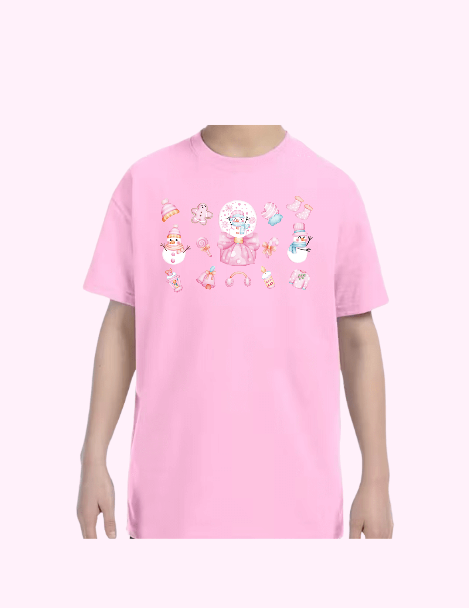 Pink Snow - Kids T-Shirt featuring unique artwork, perfect for personal style and expression.
