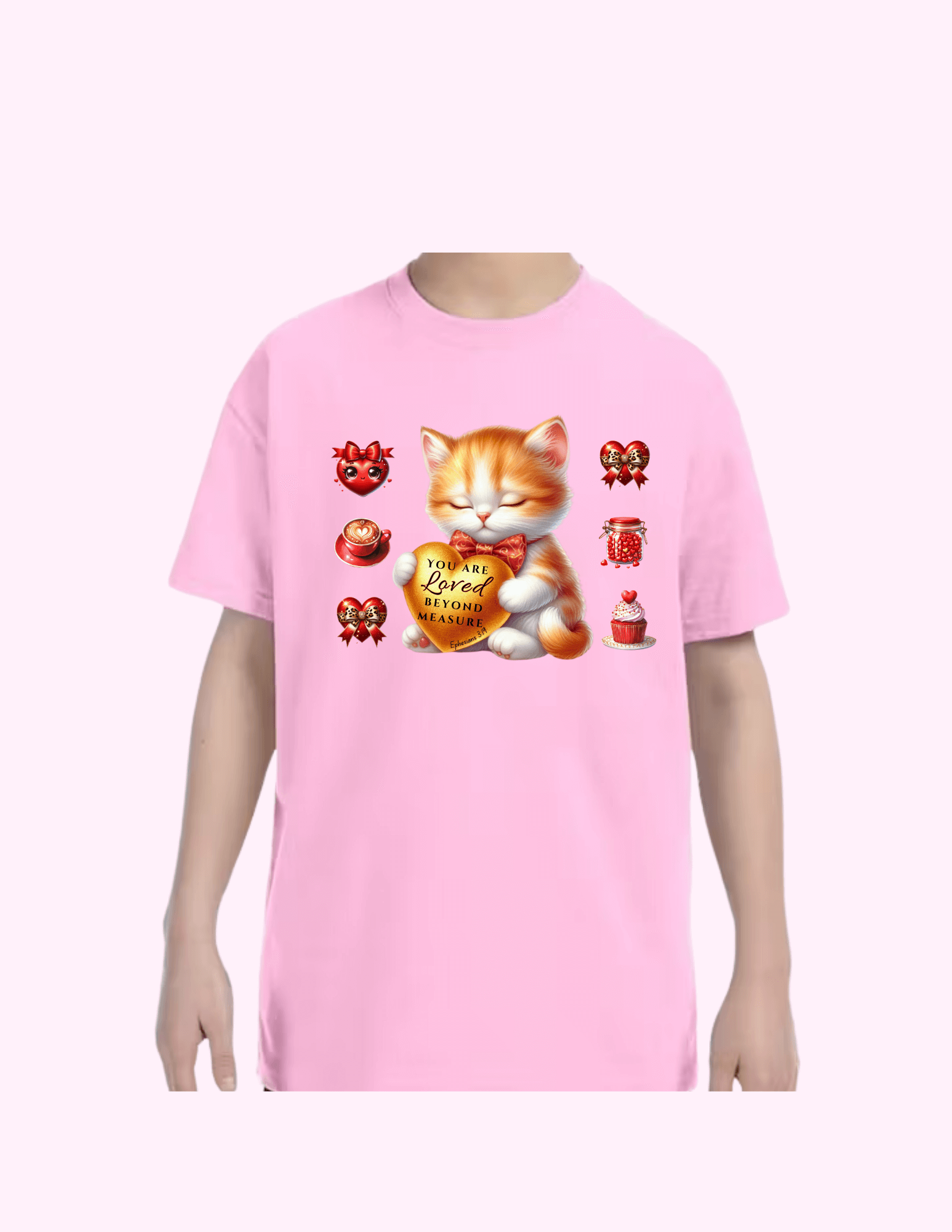 You Are Loved - Kids T-Shirt featuring unique artwork, perfect for personal style and expression.