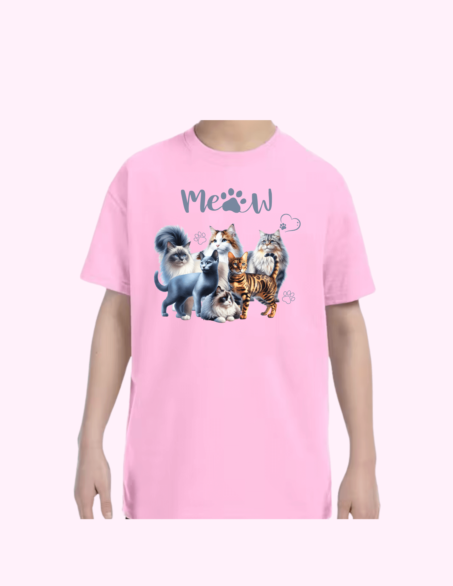 Cats - Kids T-Shirt featuring unique artwork, perfect for personal style and expression.