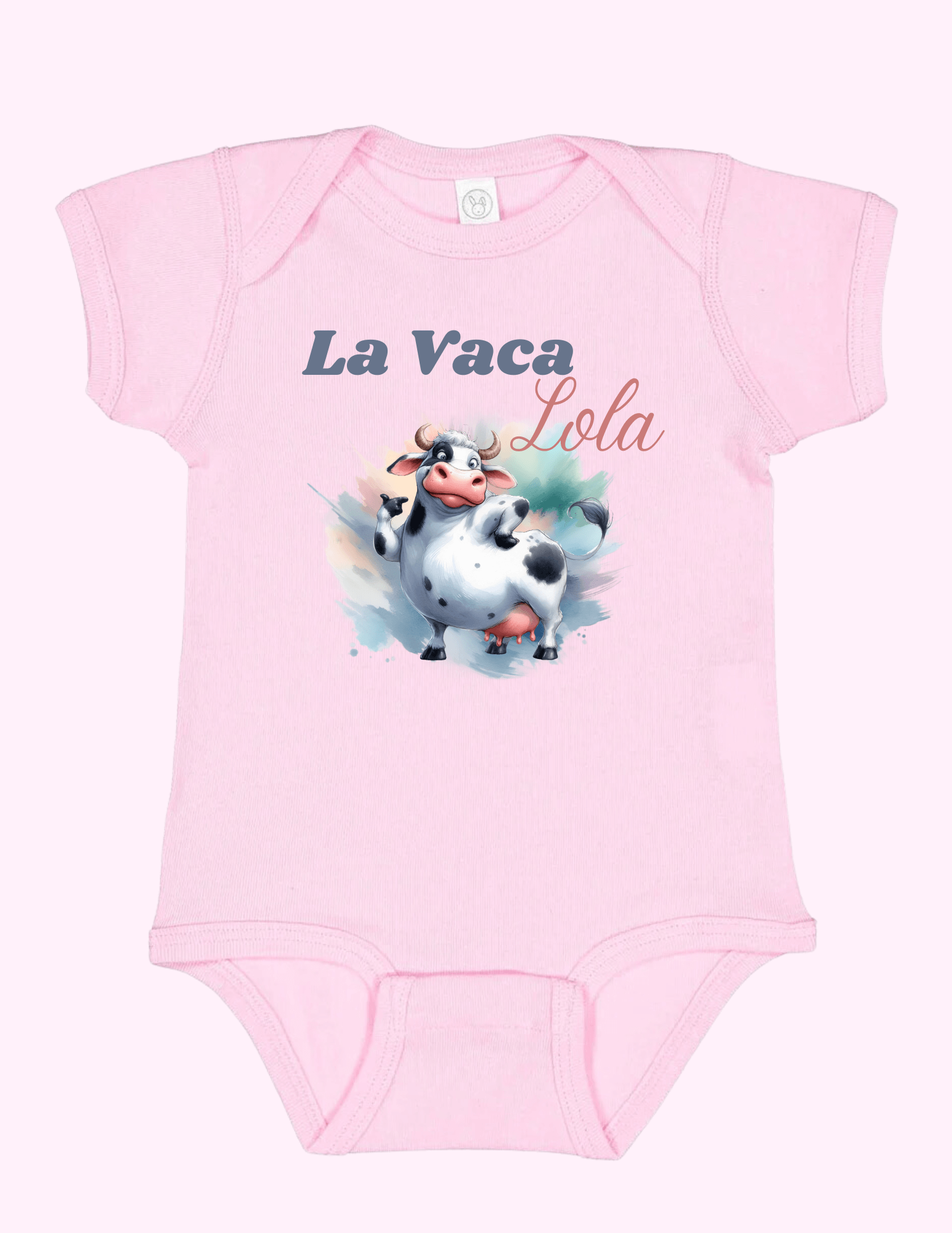 La Vaca Lola (Infant) featuring unique artwork, perfect for personal style and expression.