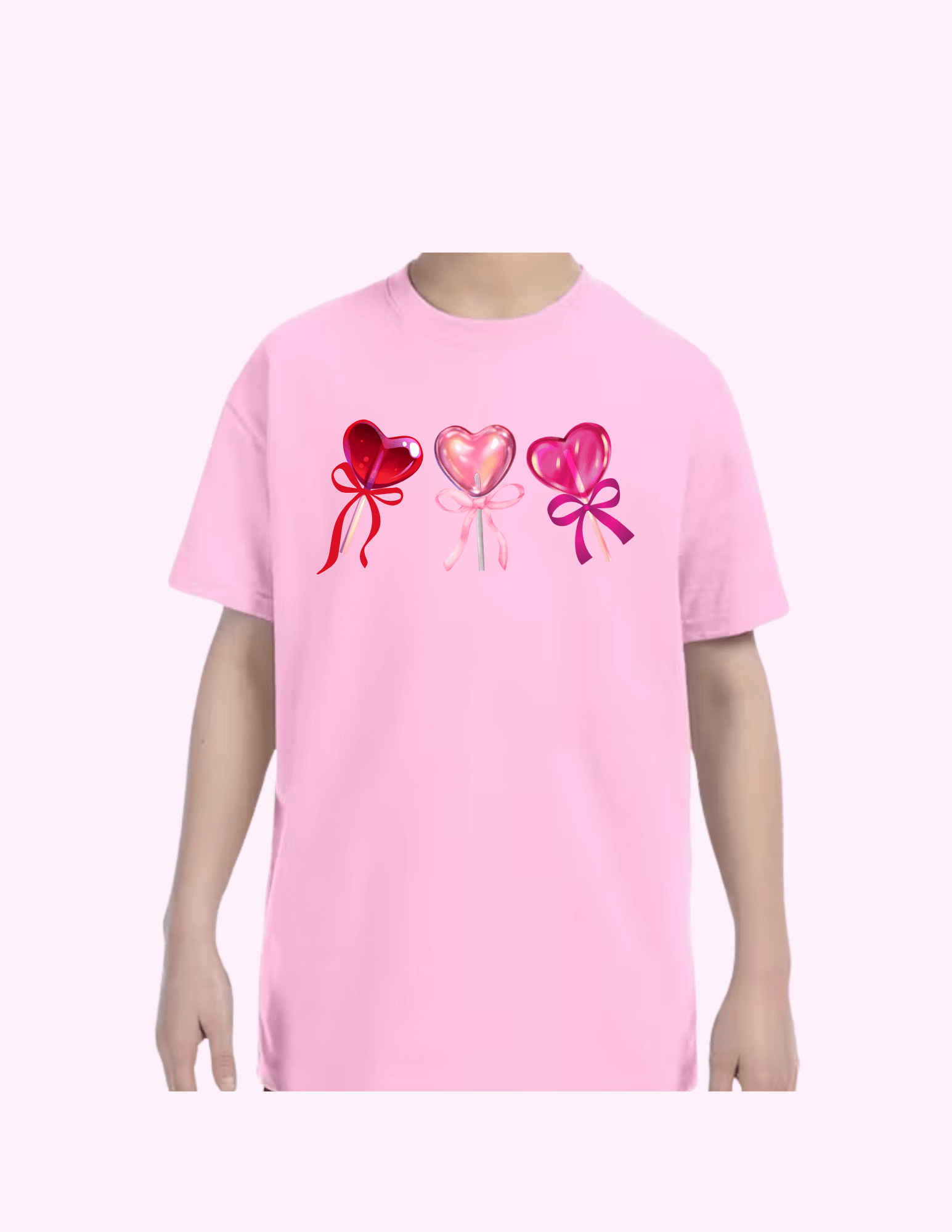 Lollypop Heart - Kids T-Shirt featuring unique artwork, perfect for personal style and expression.