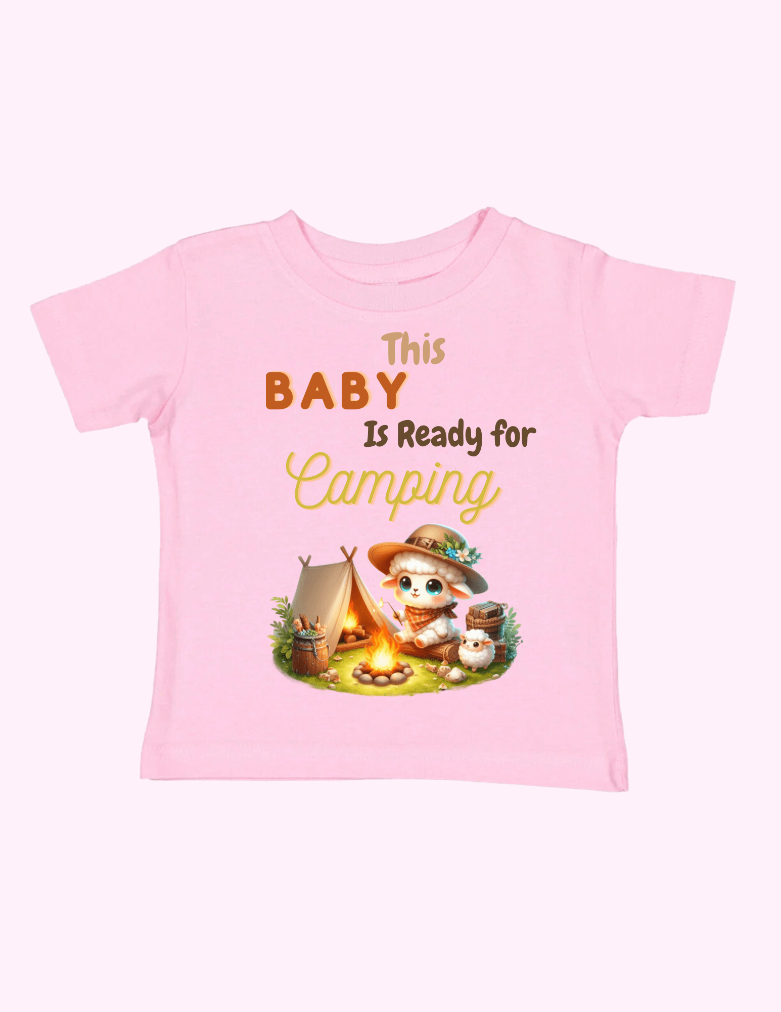 Ready To Camp (Toddler) featuring unique artwork, perfect for personal style and expression.
