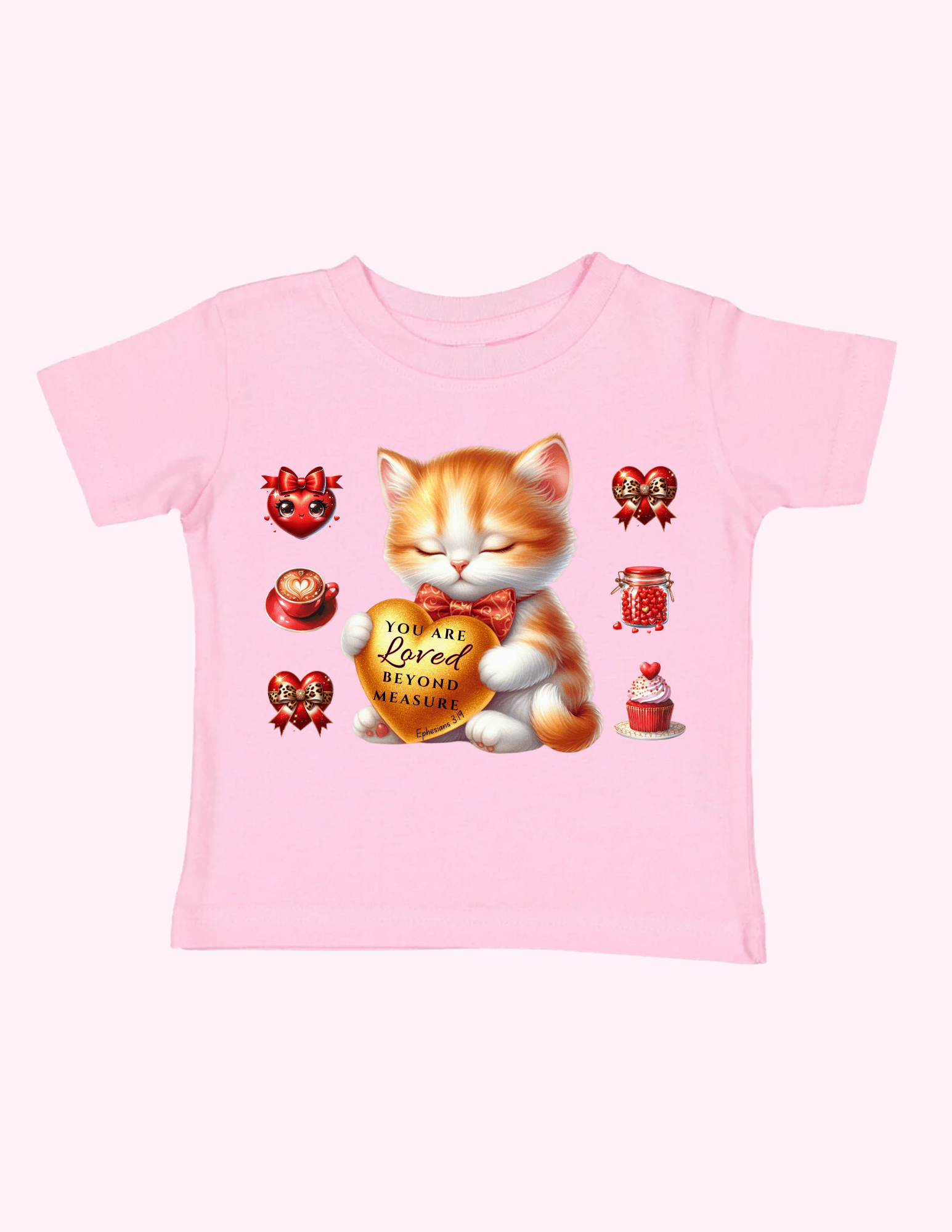 You Are Loved (Toddler) featuring unique artwork, perfect for personal style and expression.
