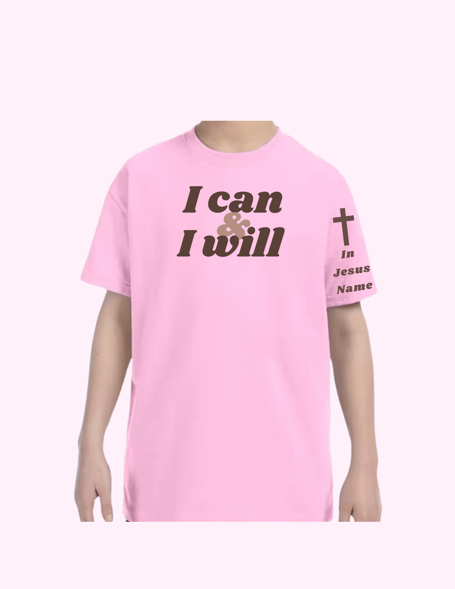 I Can & I Will - Kids T-Shirt featuring unique artwork, perfect for personal style and expression.