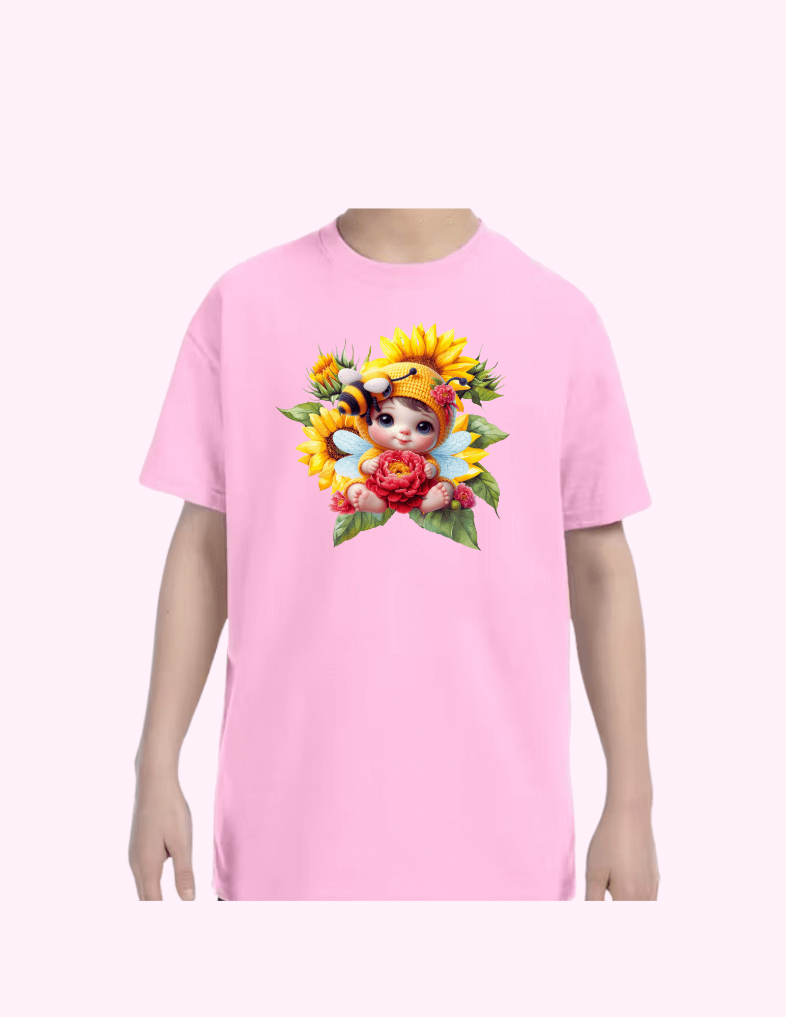 Bee - Kids T-Shirt featuring unique artwork, perfect for personal style and expression.
