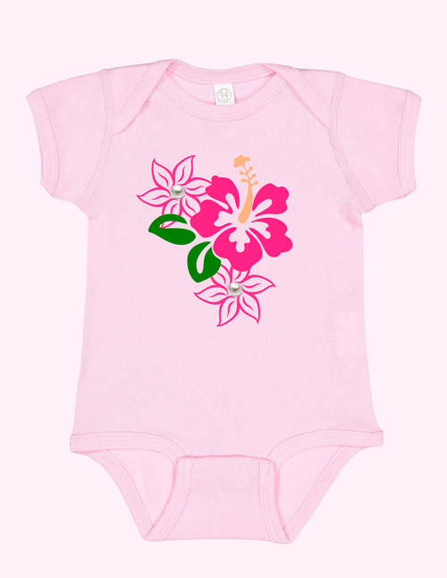 Caribbean Flower (Infant) featuring unique artwork, perfect for personal style and expression.