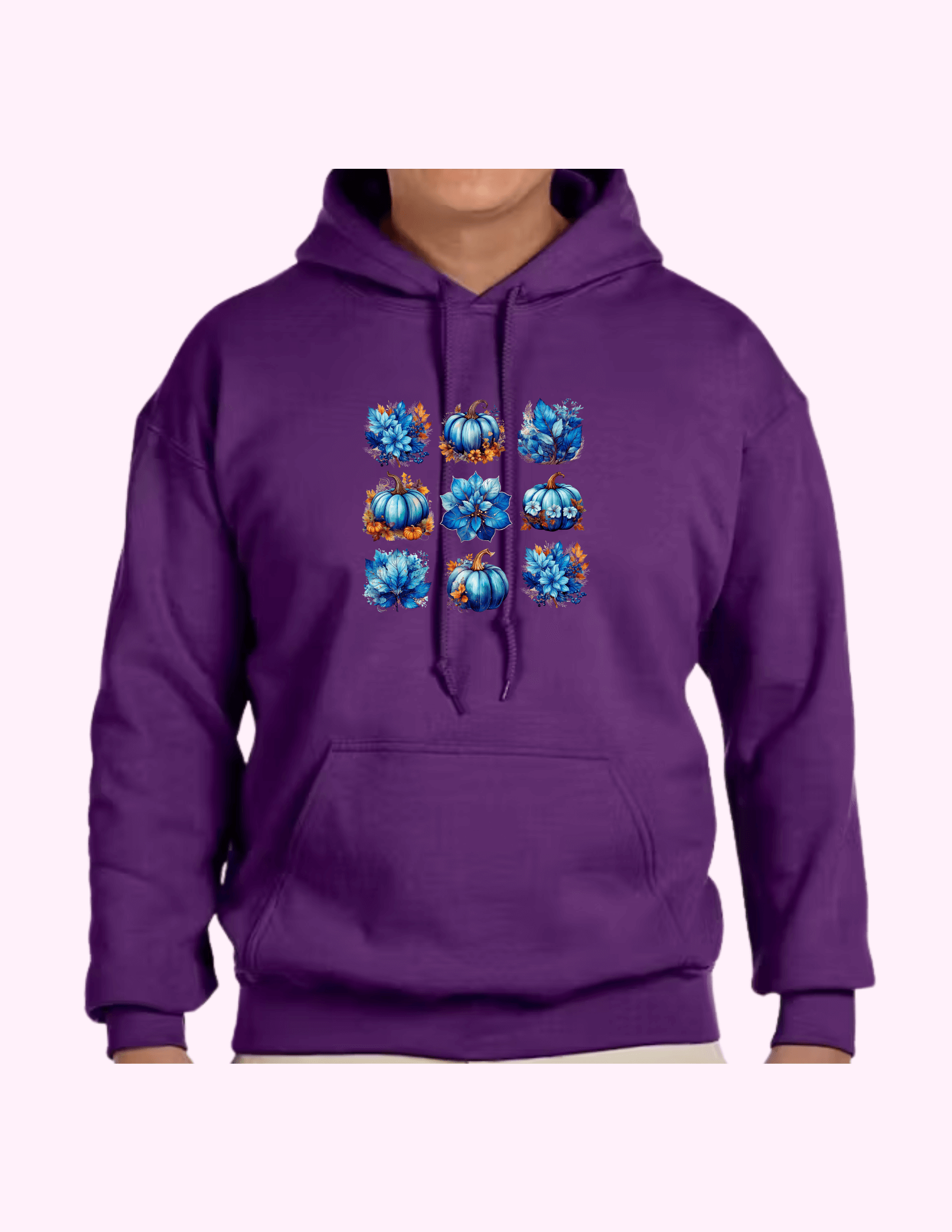 Hooded - Blue Pumpkin