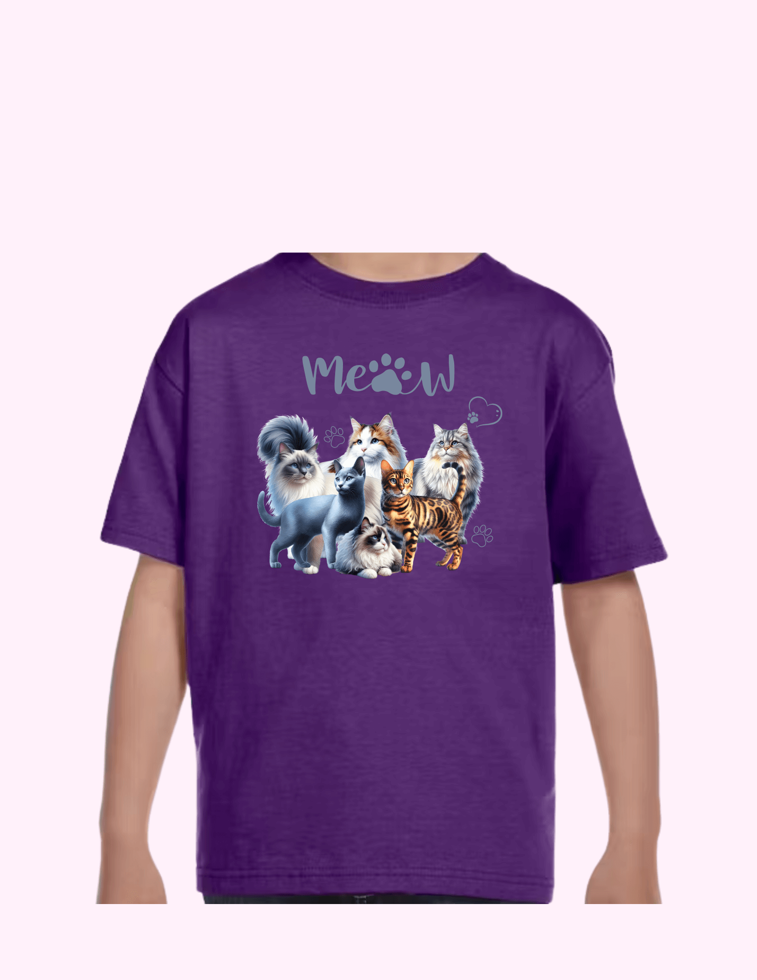 Cats - Kids T-Shirt featuring unique artwork, perfect for personal style and expression.