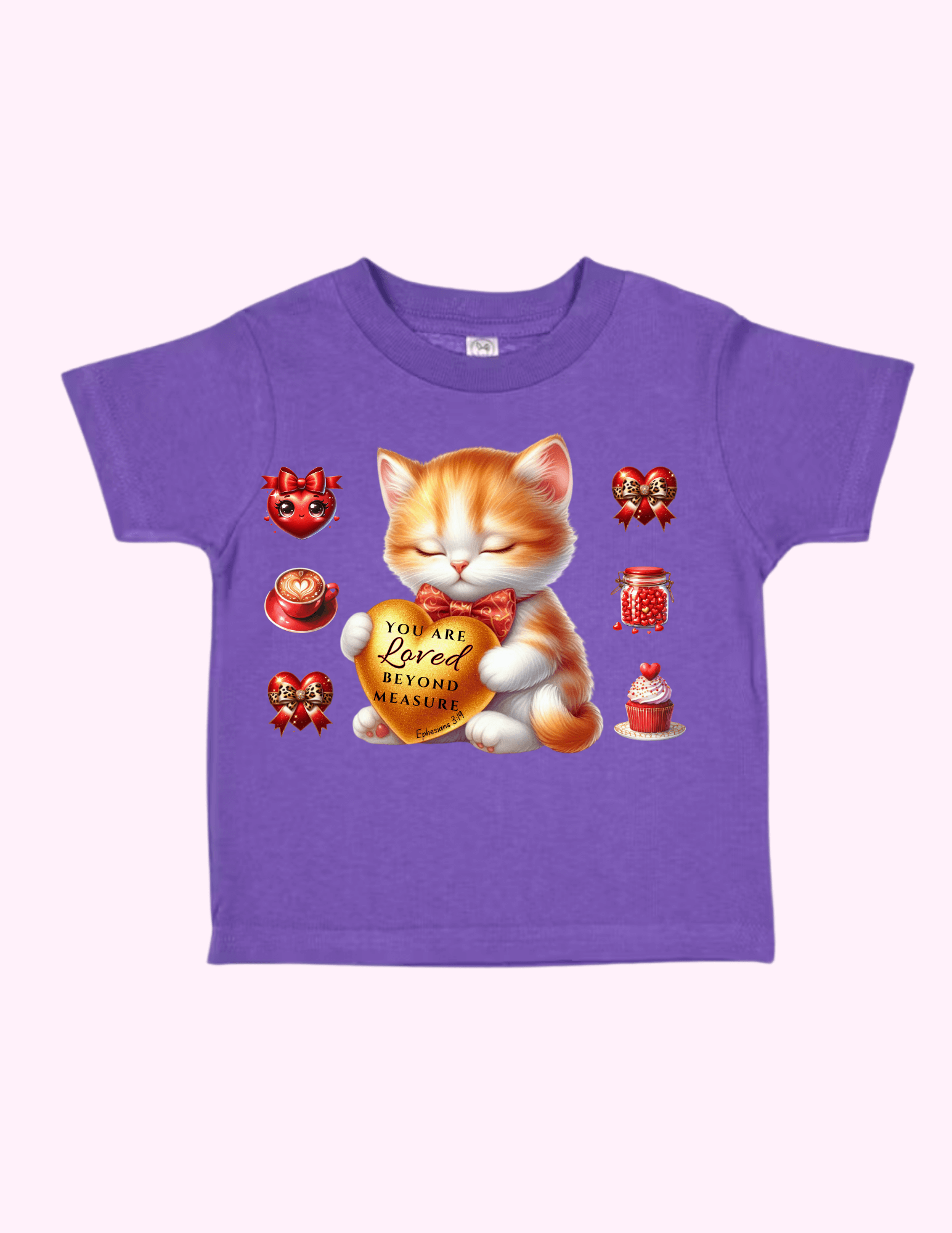 You Are Loved (Toddler) featuring unique artwork, perfect for personal style and expression.