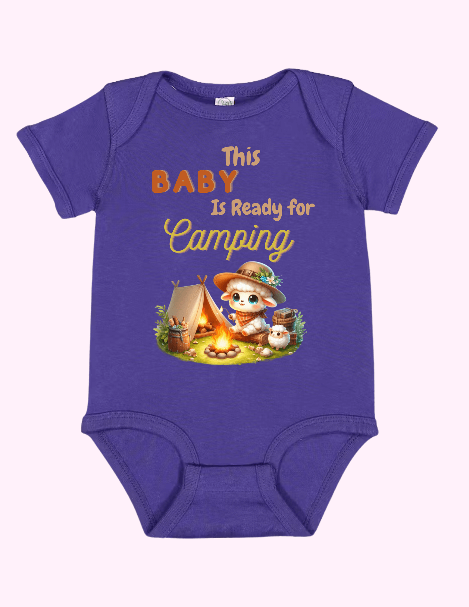 Ready To Camp - (Infant) featuring unique artwork, perfect for personal style and expression.