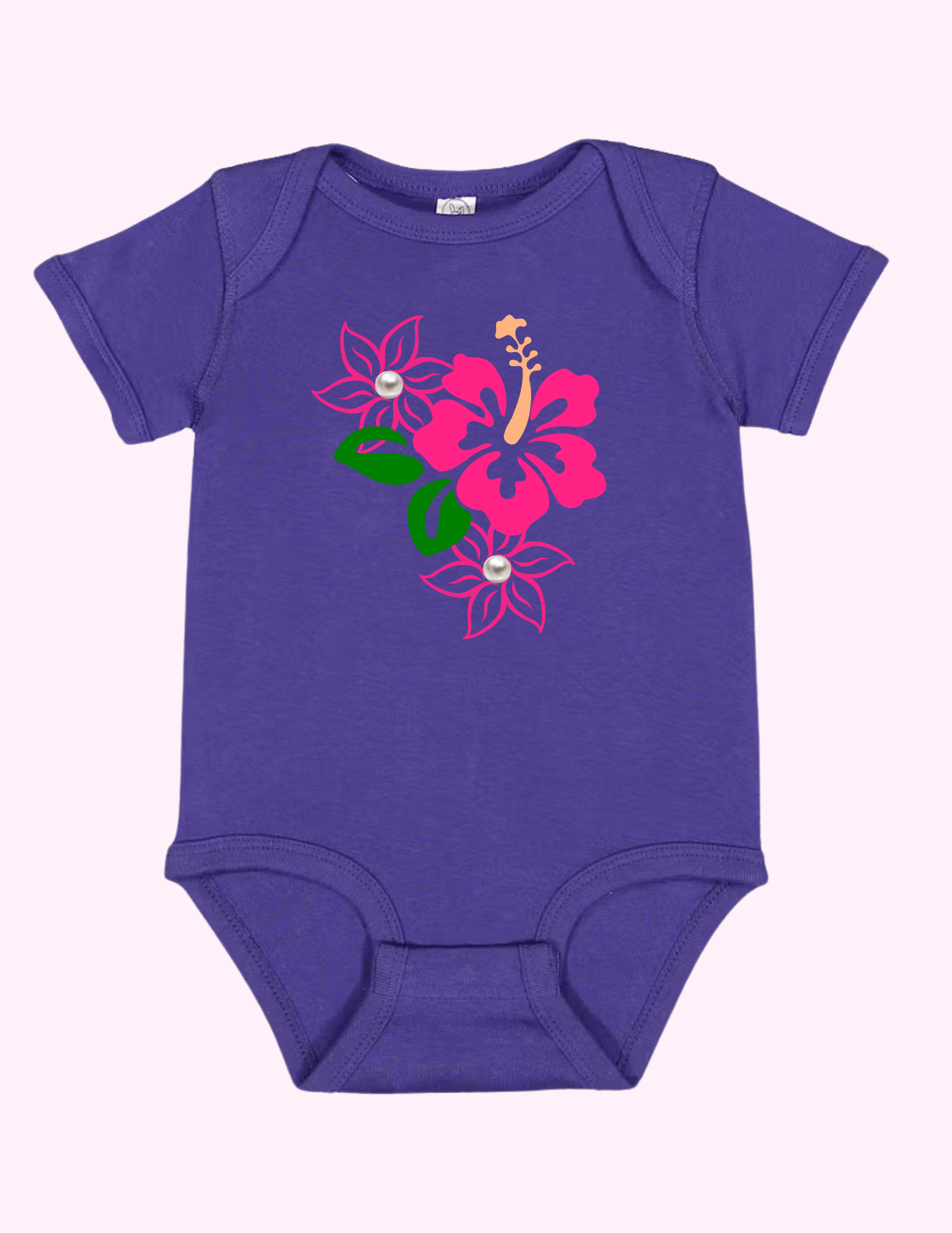 Caribbean Flower (Infant) featuring unique artwork, perfect for personal style and expression.