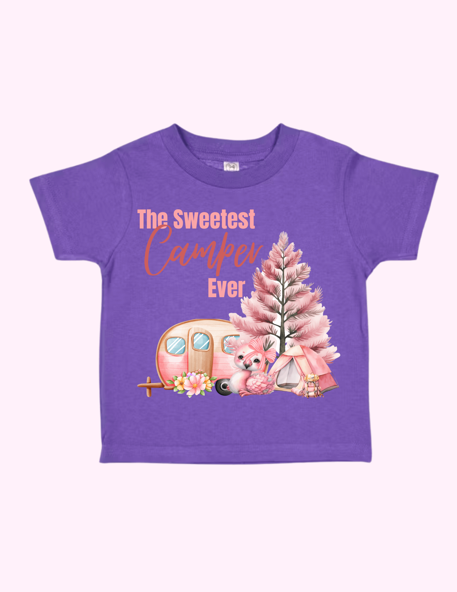Sweetest Camper Girl (Toddler) featuring unique artwork, perfect for personal style and expression.