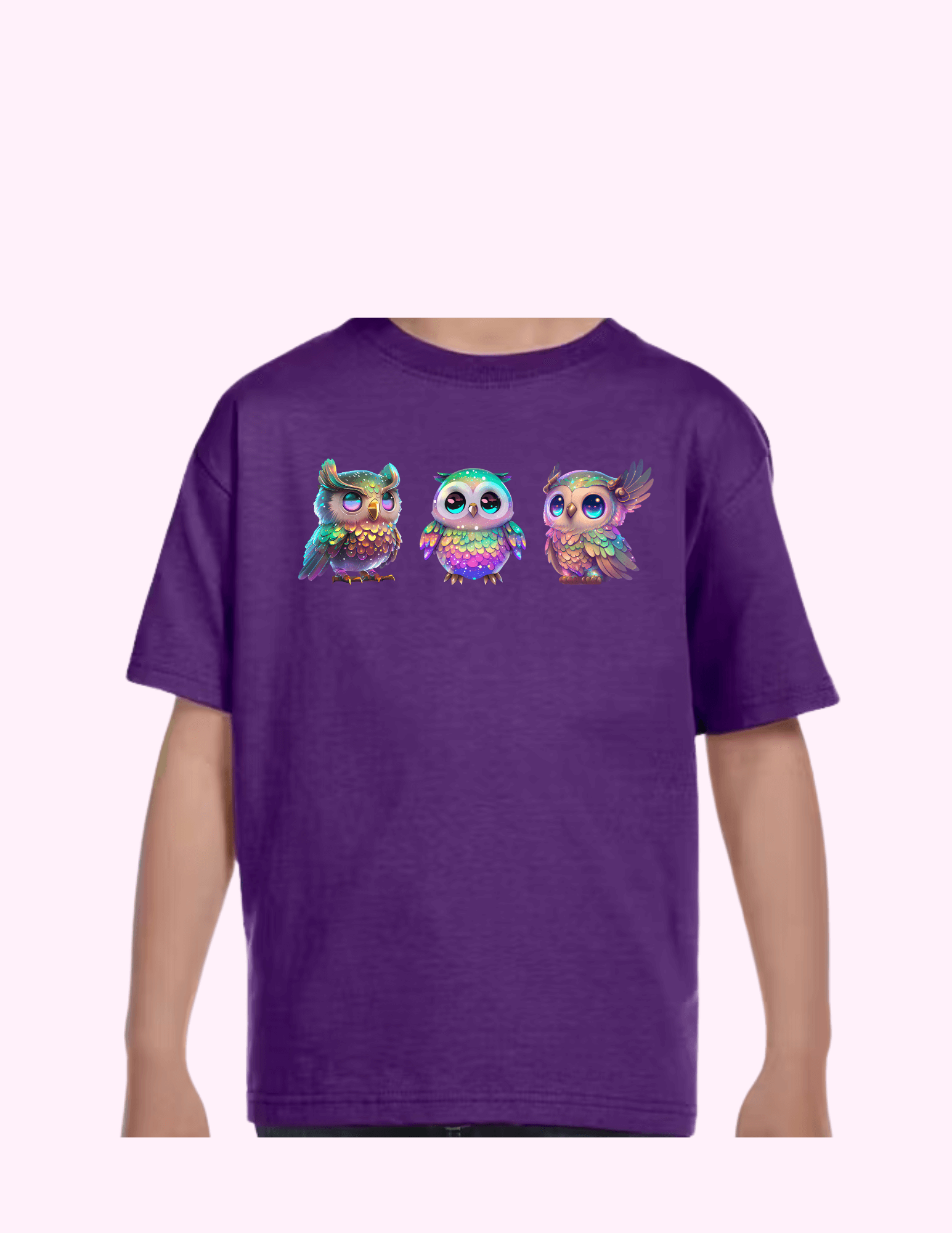 Owls - Kids T-Shirt featuring unique artwork, perfect for personal style and expression.