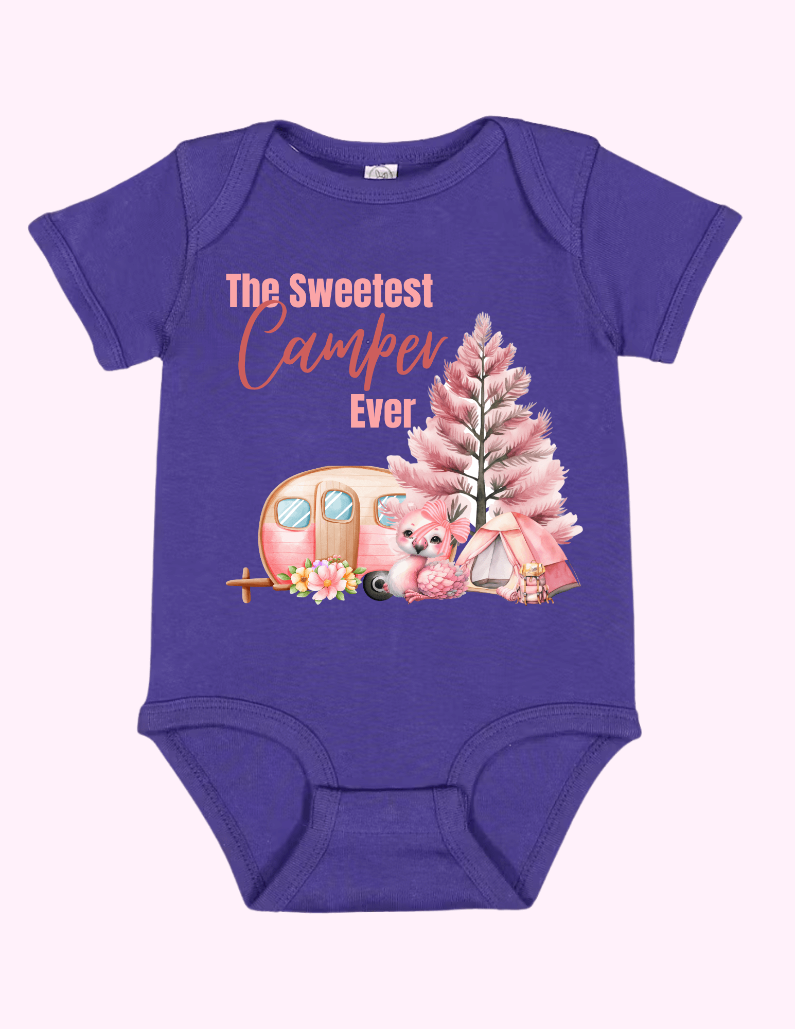 Sweetest Camper Girl - (Infant) featuring unique artwork, perfect for personal style and expression.