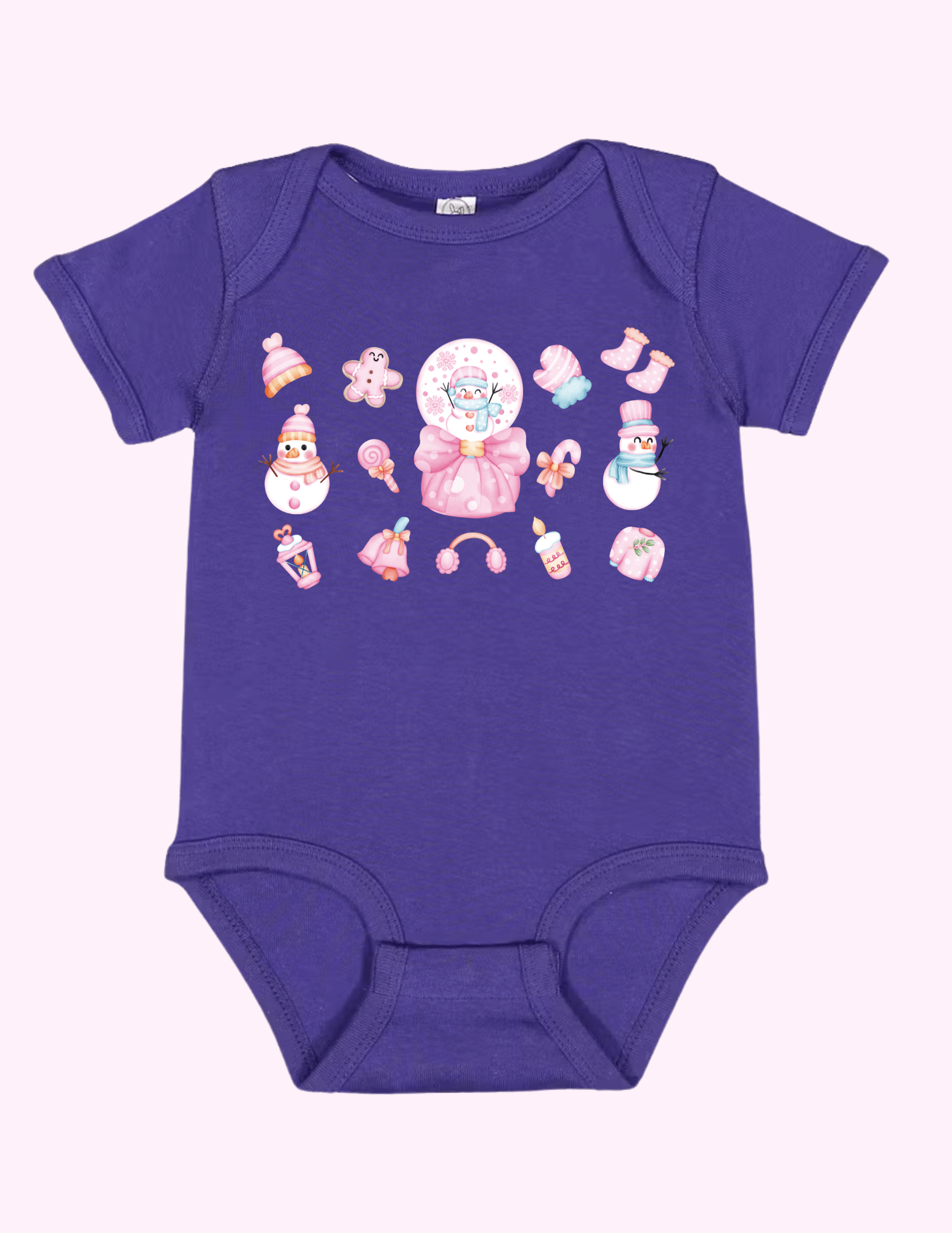 Pink Snow - (Infant) featuring unique artwork, perfect for personal style and expression.