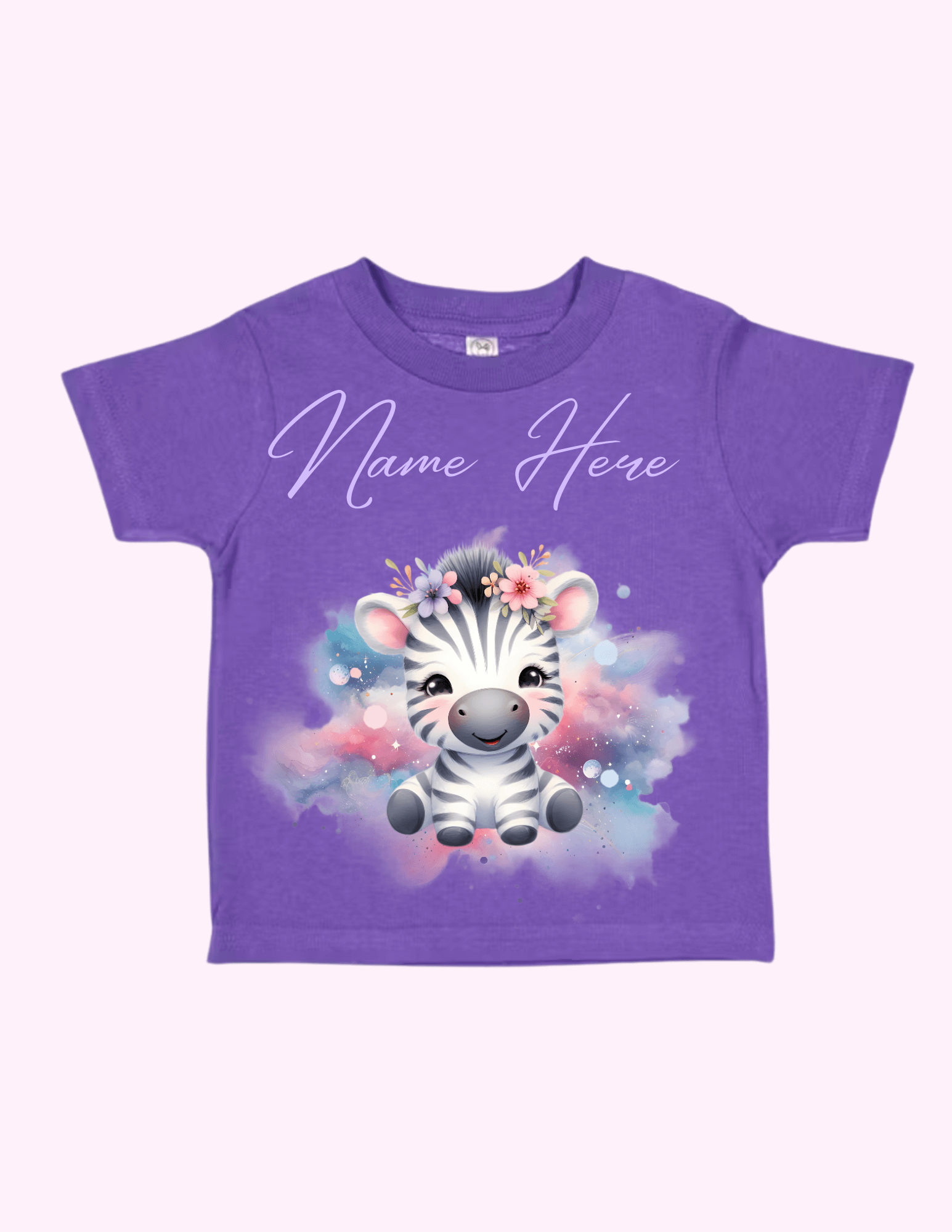 Zebra Girl (Toddler) featuring unique artwork, perfect for personal style and expression.