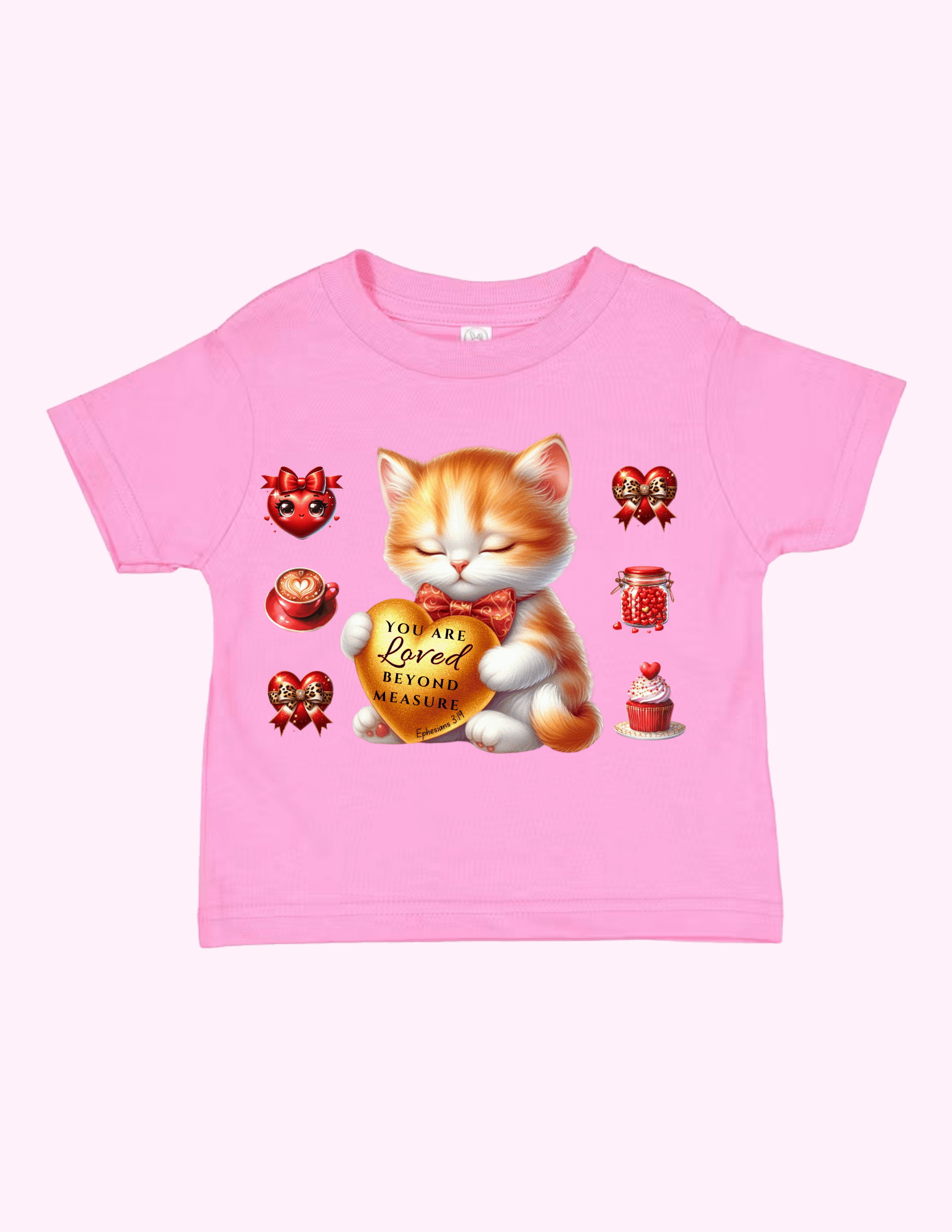 You Are Loved (Toddler) featuring unique artwork, perfect for personal style and expression.