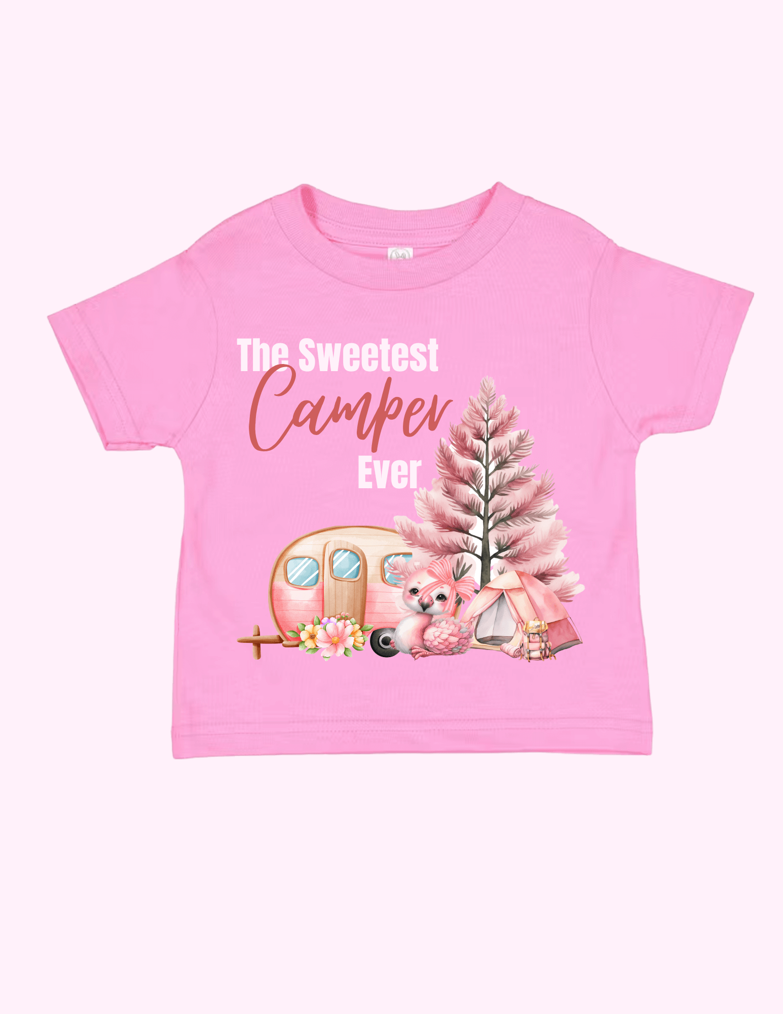 Sweetest Camper Girl (Toddler) featuring unique artwork, perfect for personal style and expression.