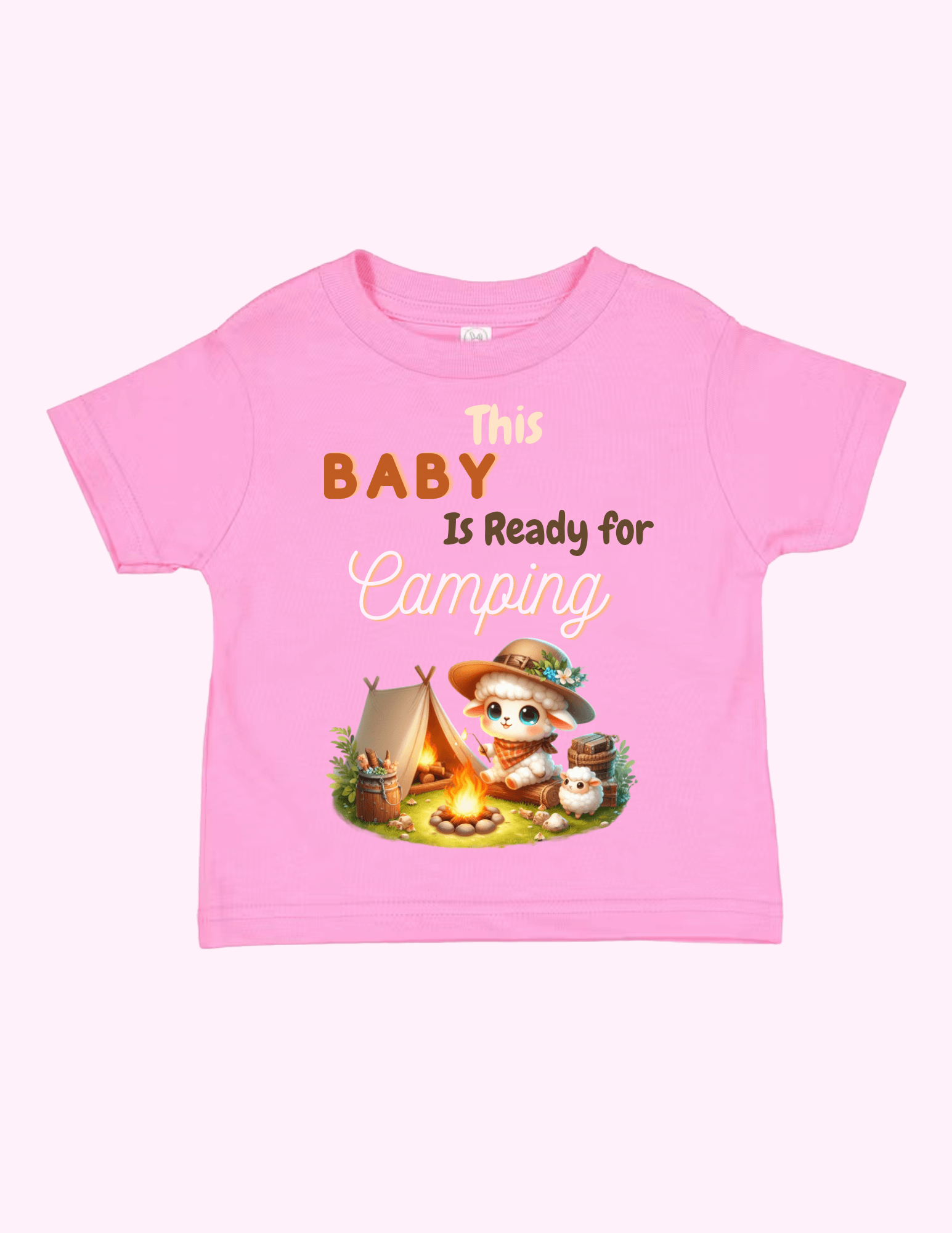 Ready To Camp (Toddler) featuring unique artwork, perfect for personal style and expression.