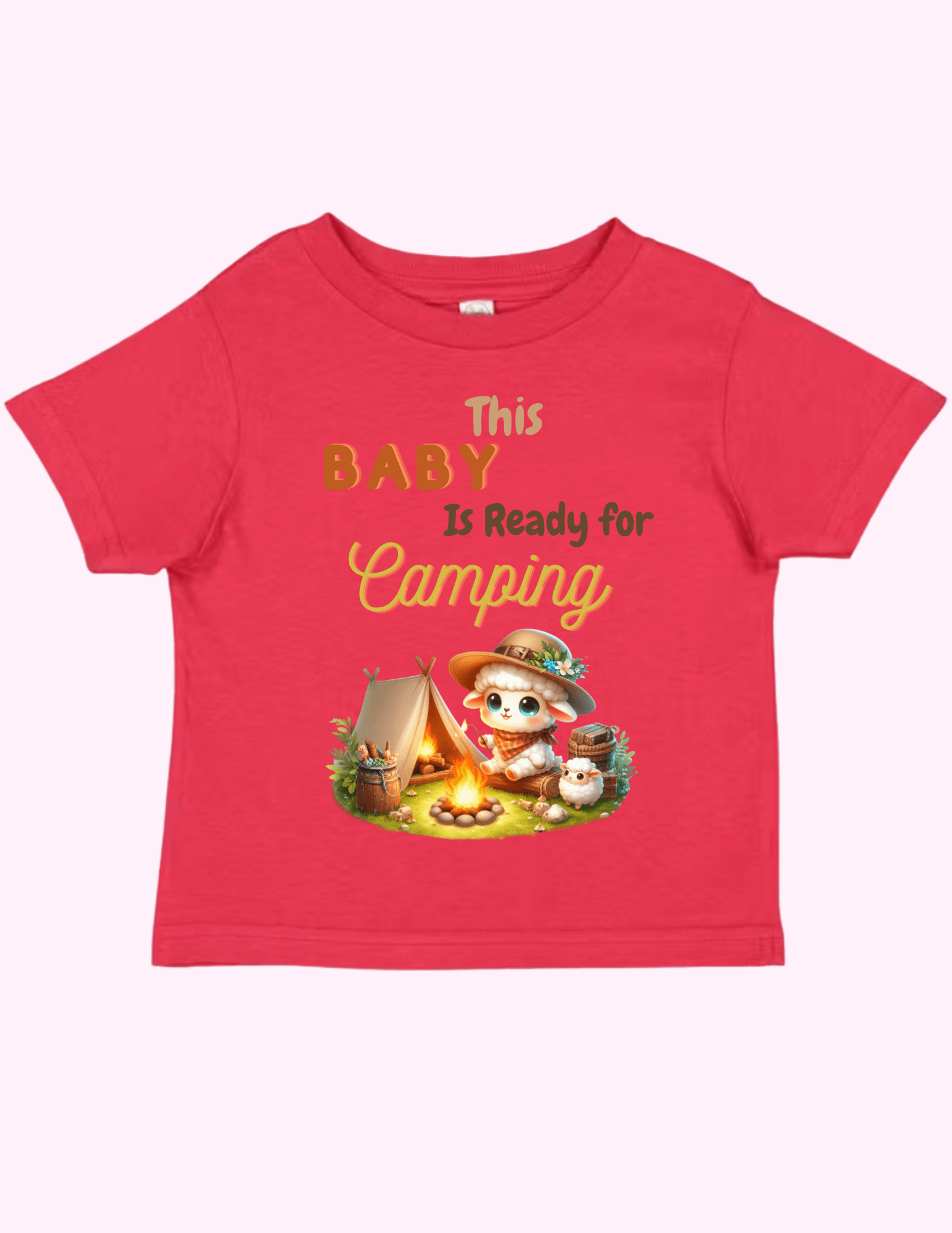 Ready To Camp (Toddler) featuring unique artwork, perfect for personal style and expression.